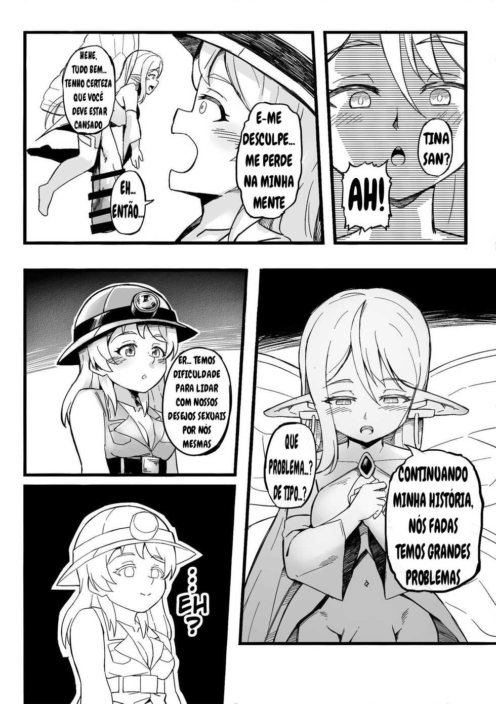 [Michomicho Koubou (Michomicho)] Futanari Yousei no Mori [Portuguese-BR] - Page 10