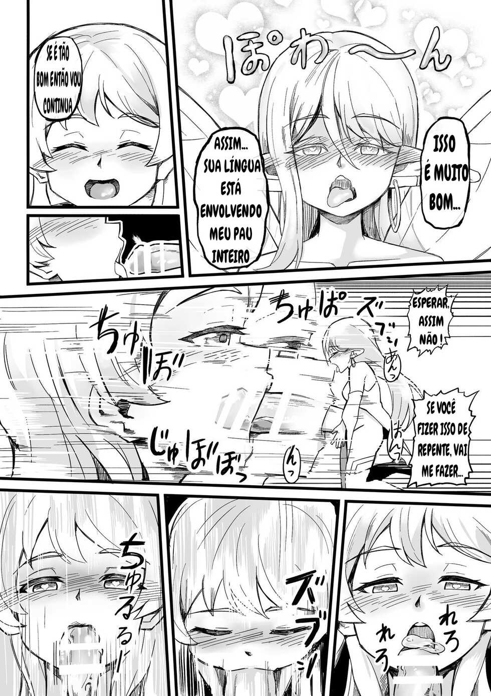 [Michomicho Koubou (Michomicho)] Futanari Yousei no Mori [Portuguese-BR] - Page 13