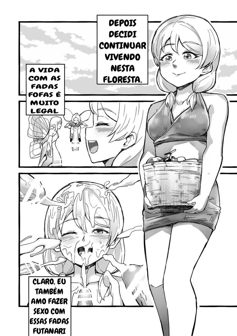 [Michomicho Koubou (Michomicho)] Futanari Yousei no Mori [Portuguese-BR] - Page 23