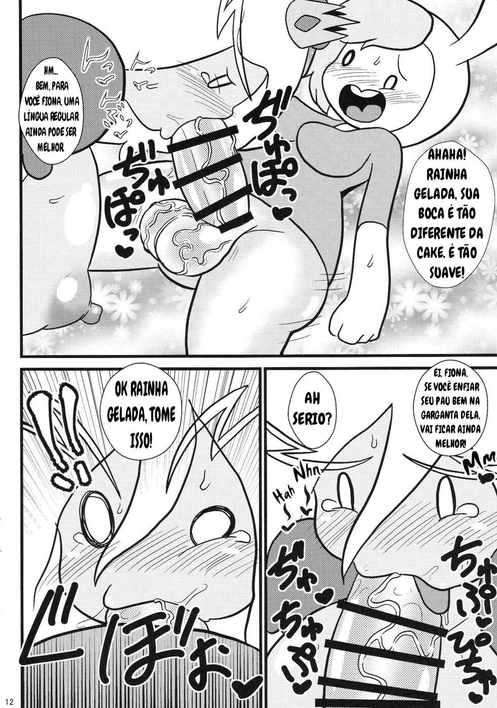(Futaket 10.5) [Tokyo Tsunamushi Land (Tsunamushi)] Futanari Time (Adventure Time) [Portuguese-BR] - Page 11