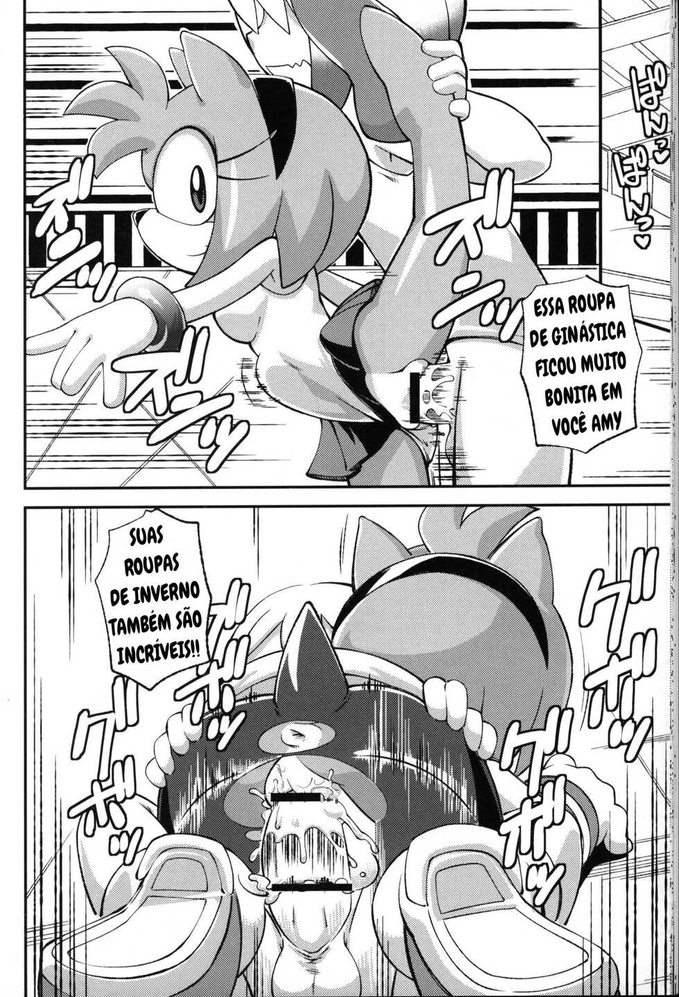 (C83) [Tengai Aku Juumonji (Various)] Ore no Fuyu 2012 (Sonic The Hedgehog) [Portuguese-BR] - Page 17
