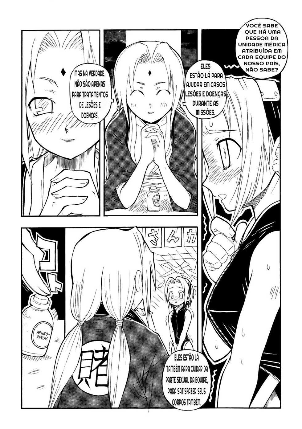 (C68) [Chikuwano Kimochi (Mirror Stage, Kadota Hisashi)] UZUMAKI (Naruto) [Portuguese-BR] - Page 7