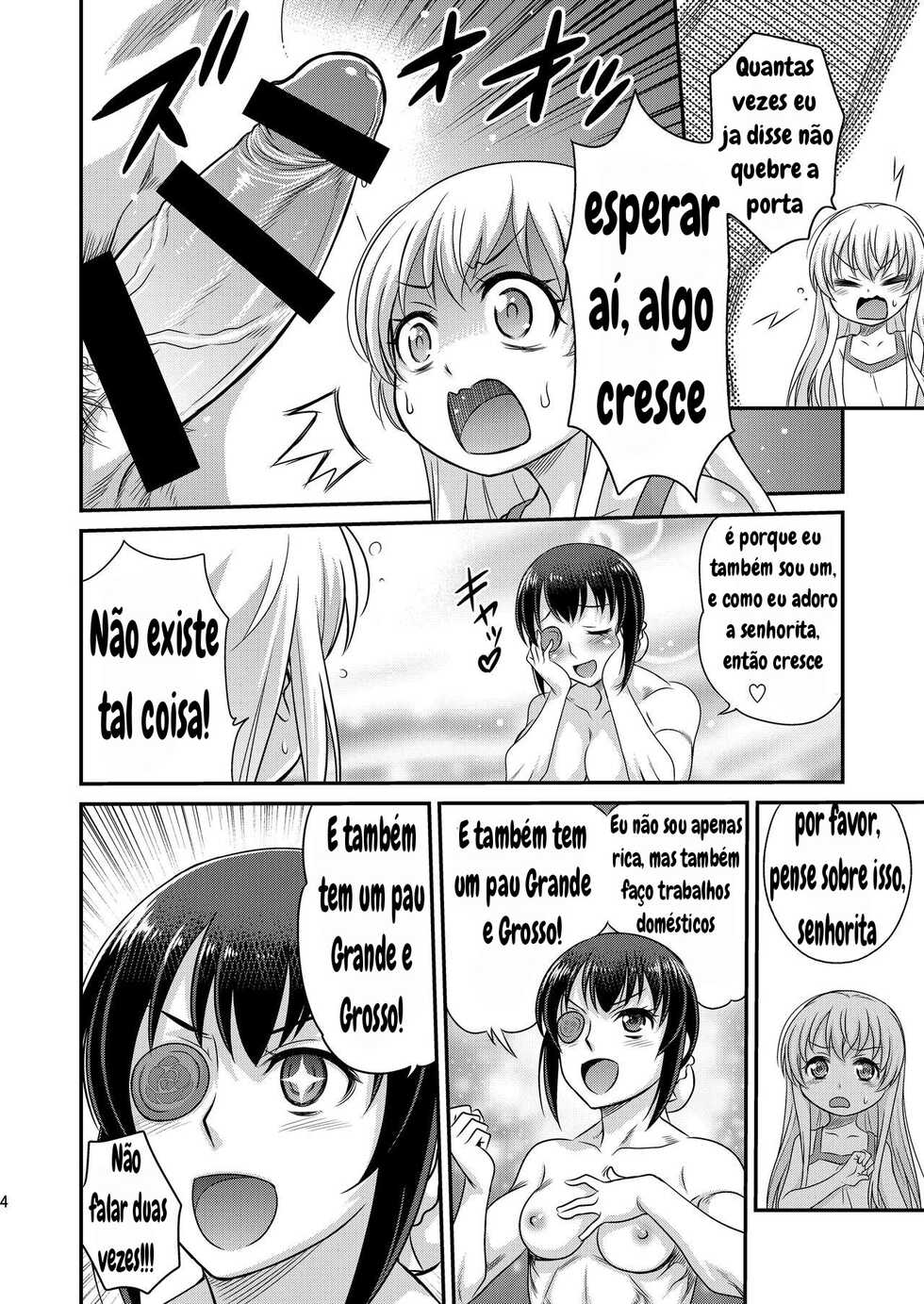 [Studio Tar (Kyouichirou)] Saotsuki Maid ni Moteasobarete Imasu! (Uchi no Maid ga Uzasugiru!) [Portuguese-BR] [Digital] - Page 4