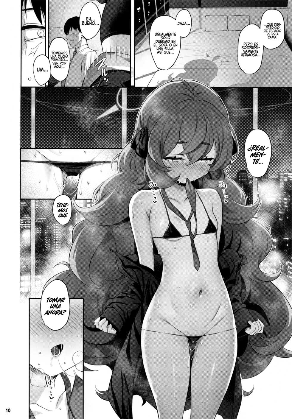 [Horizontal World (Matanonki)] Iroha Doku (Blue Archive) [Spanish] [Rakuen Translations] [Digital] - Page 9