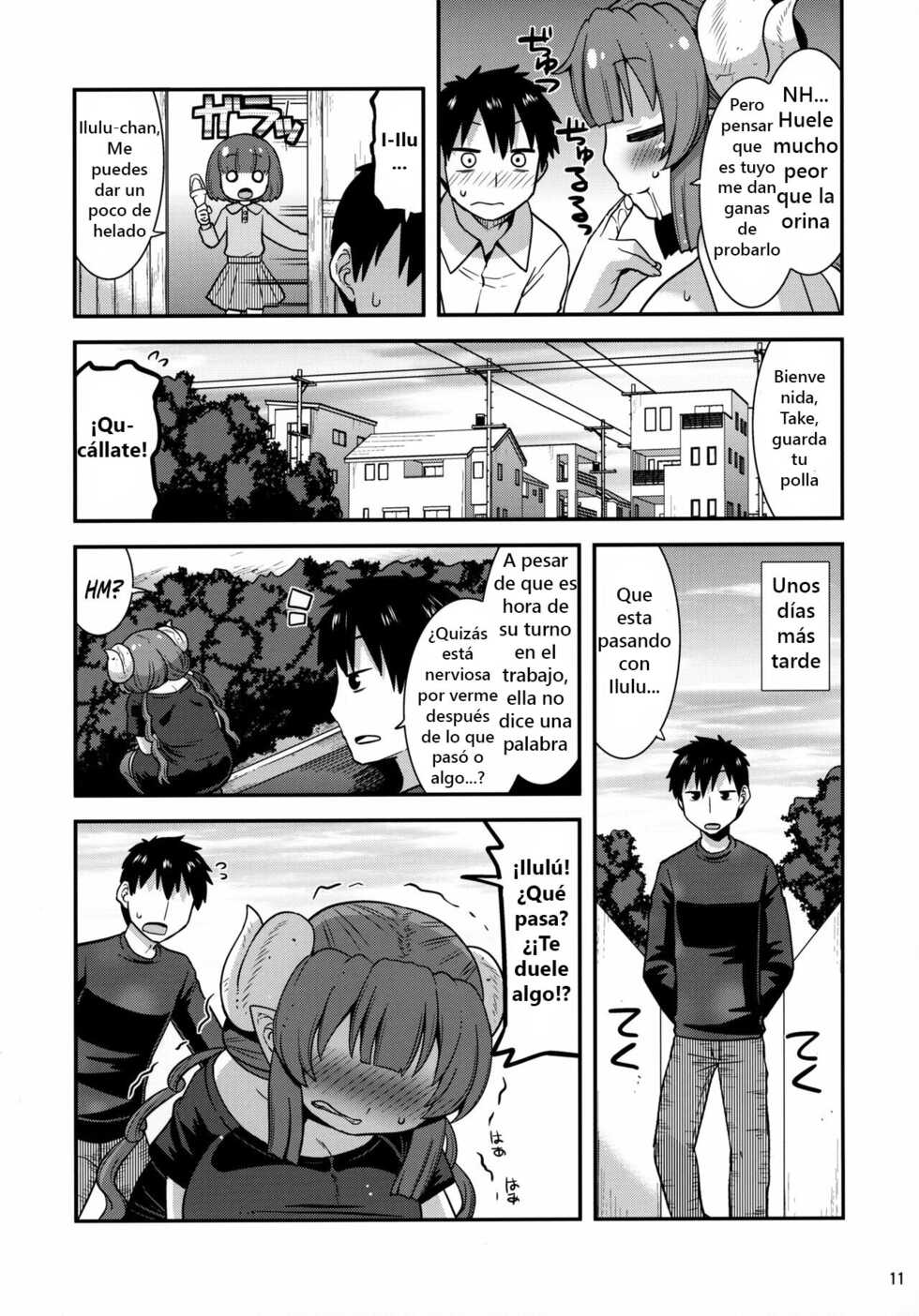 (C99) [gos to vi (Utamaro)] Muchi Muchi Hatsujou Dragon (Kobayashi-san-chi no Maid Dragon) [Spanish] - Page 10