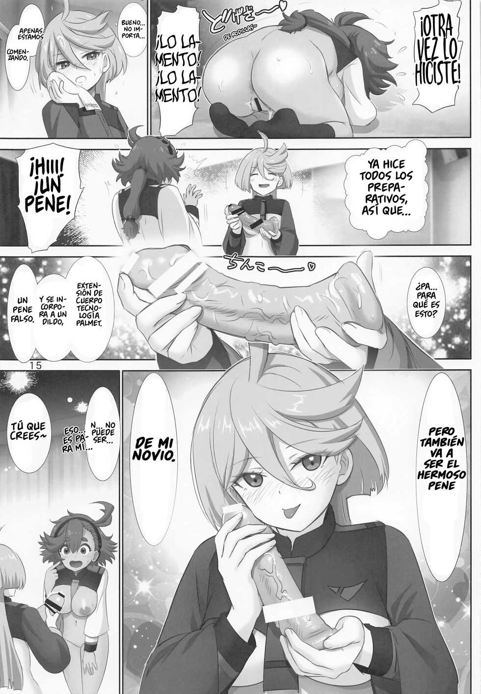 (C101) [Raijinkai (Haruki Genia)] Issho ni Suletta - Feel with Suletta Mercury. (Gundam The Witch from Mercury) [Español] [Yuriverse] - Page 14