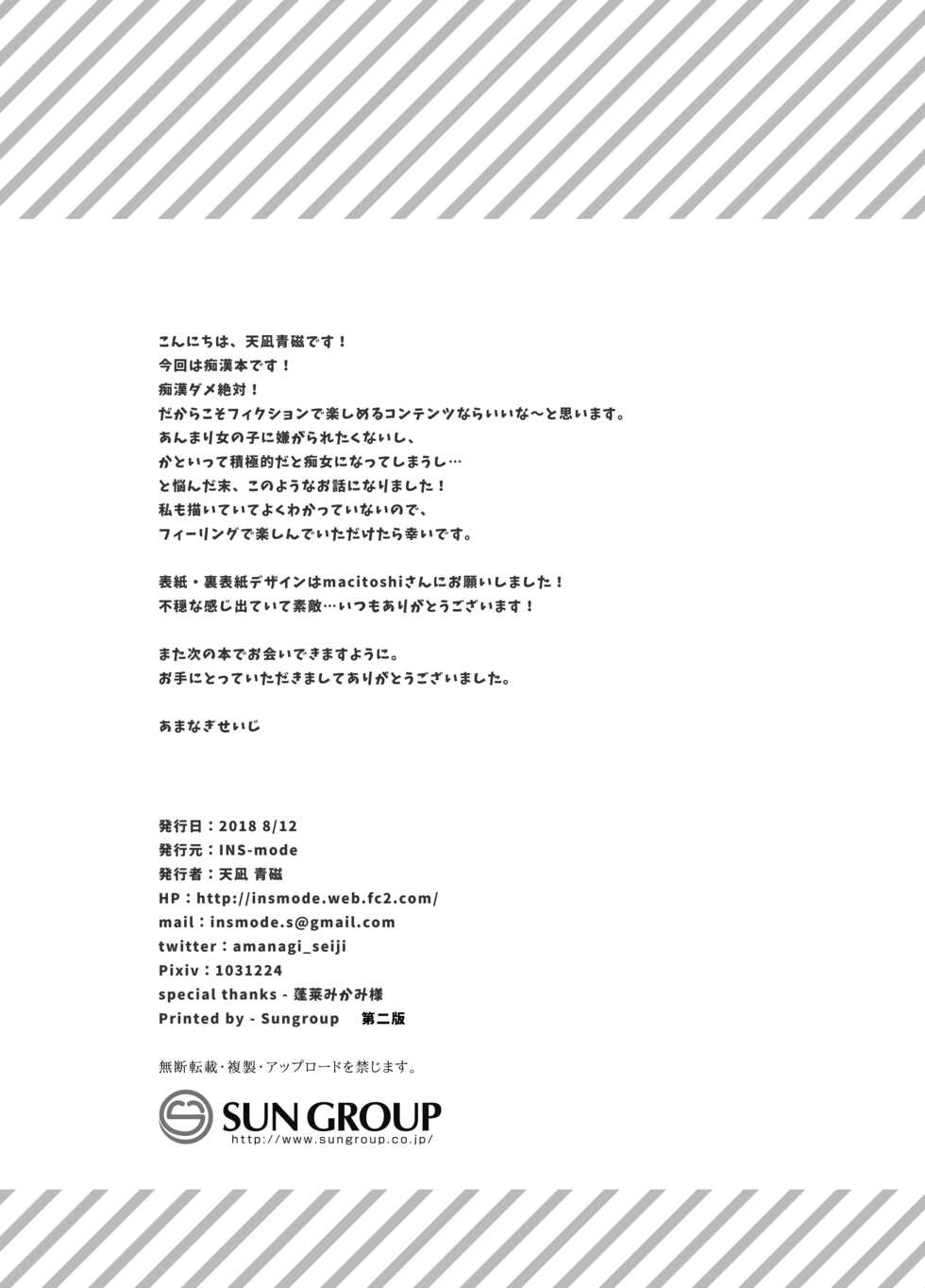 [INS-mode (Amanagi Seiji)] Chikan no Sonzai shinai Subarashii Sekai Soushuuhen [Digital] - Page 32