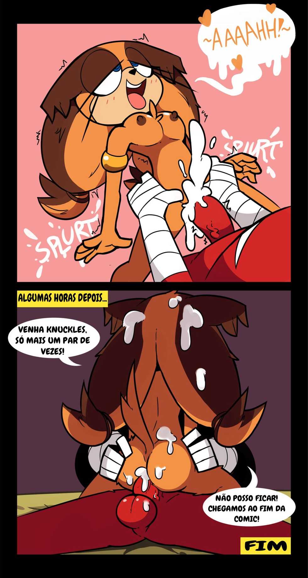 [Misconamour] Sticks & Knuckles (Sonic The Hedgehog) [Portuguese-BR] - Page 9