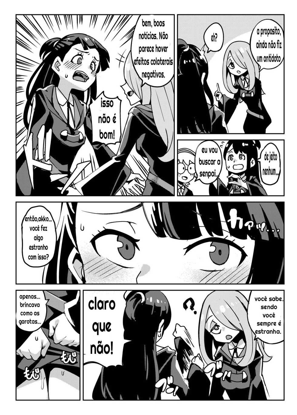 [Happouvijin (yumoteliuce)] Tasting (Little Witch Academia) [Portuguese-BR] [Digital] - Page 5