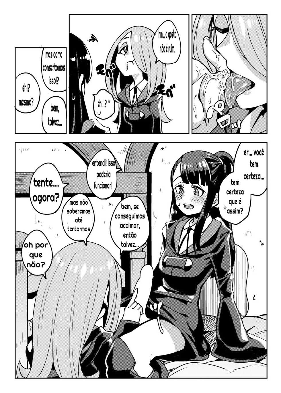 [Happouvijin (yumoteliuce)] Tasting (Little Witch Academia) [Portuguese-BR] [Digital] - Page 8