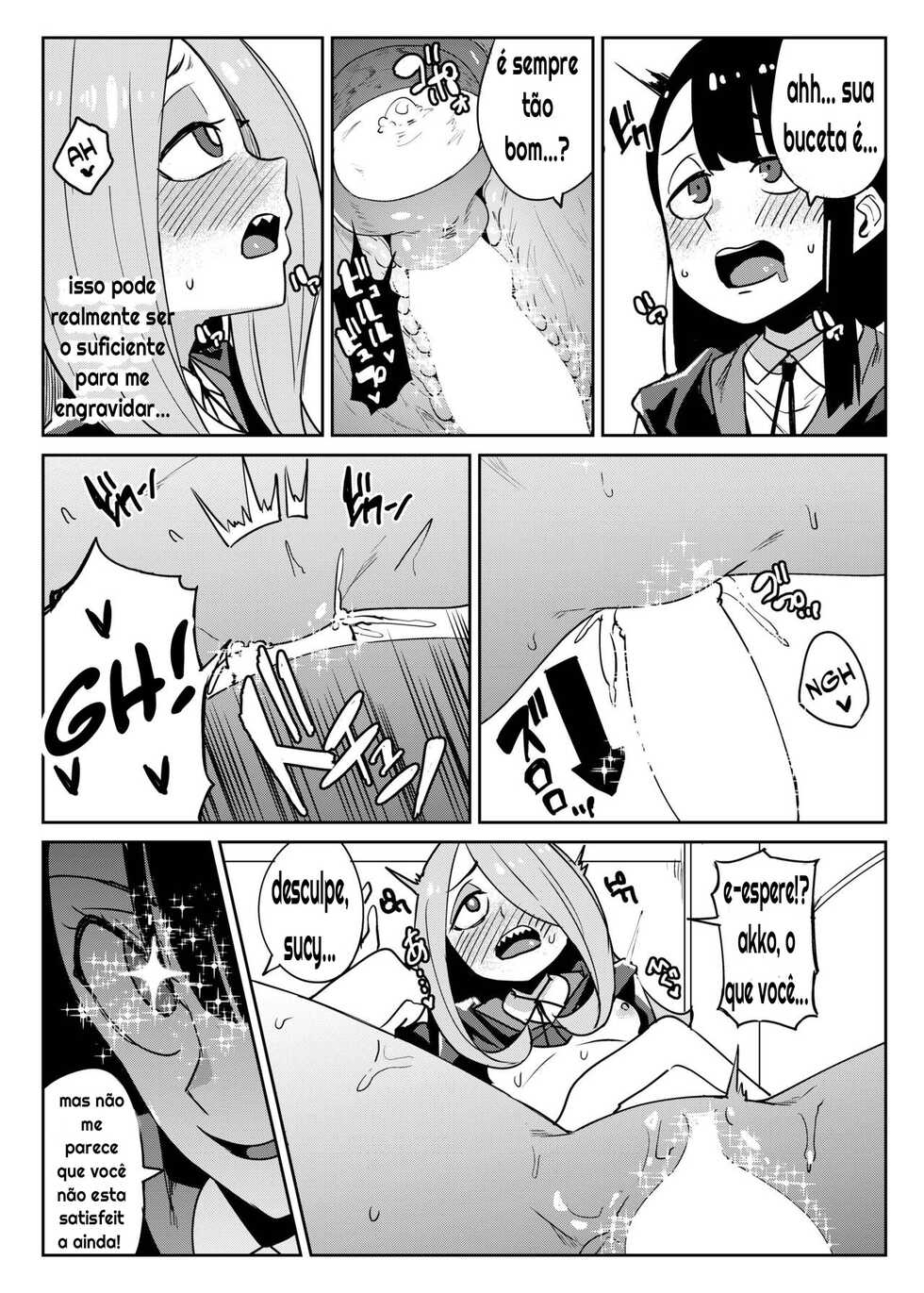[Happouvijin (yumoteliuce)] Tasting (Little Witch Academia) [Portuguese-BR] [Digital] - Page 20