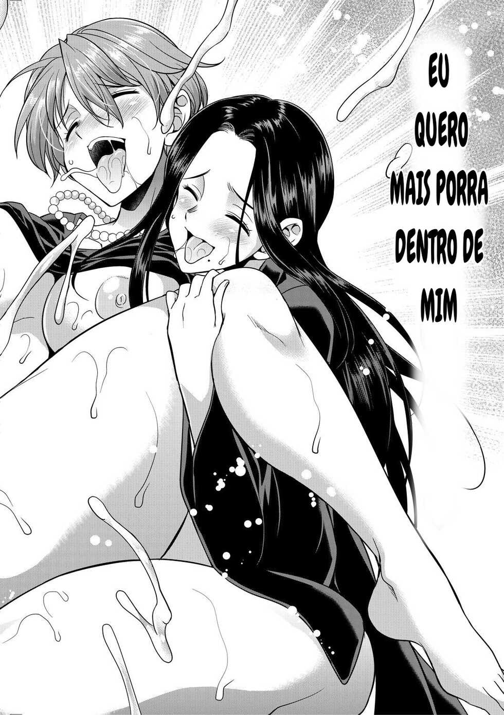 [Gekka Kaguya] Shimai no Kankei | The Relationship of the Sisters-in-Law (Bengoshi -> Futanari -> Namahaishin) [Portuguese-BR] [Digital] - Page 36