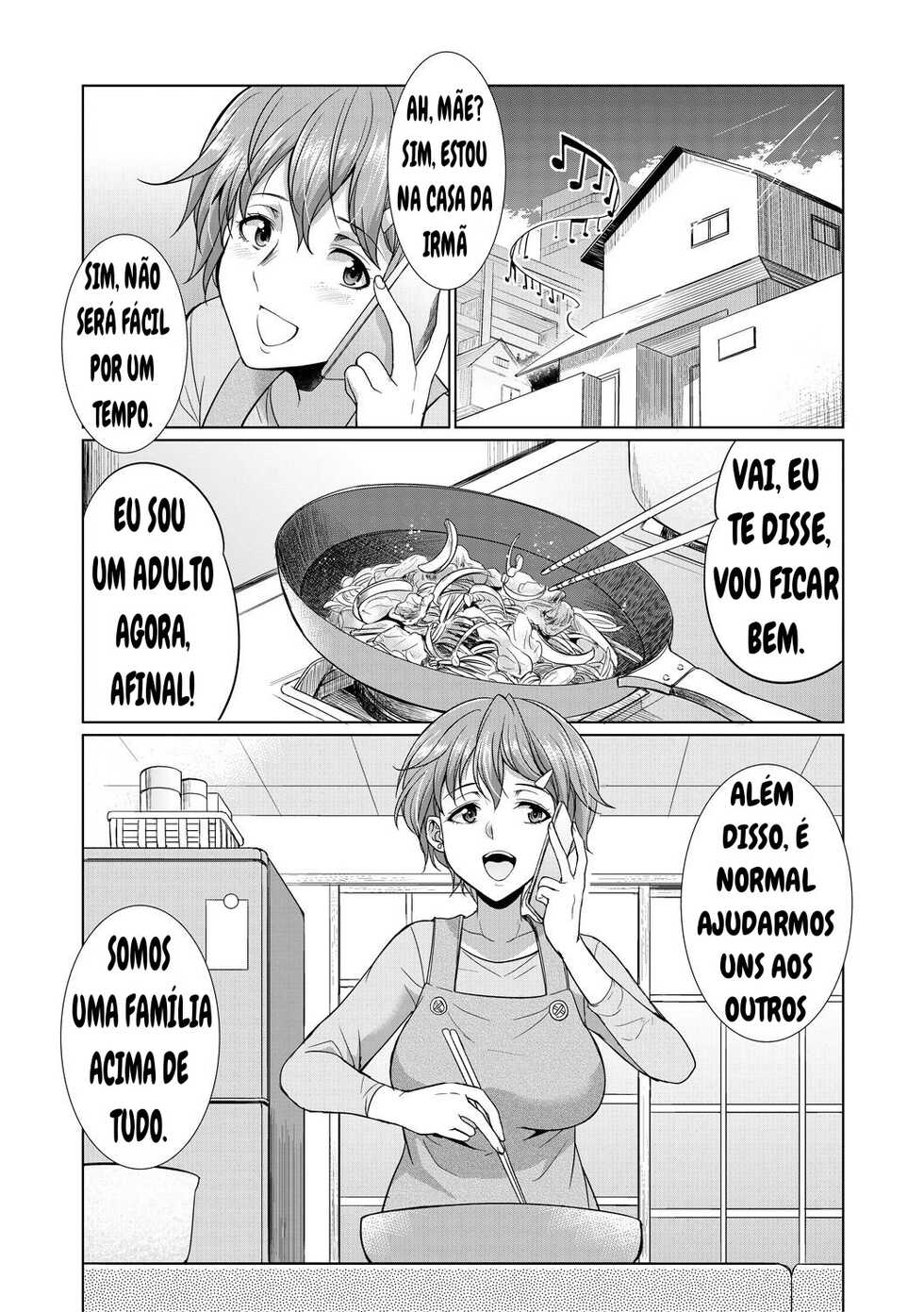 [Gekka Kaguya] Shimai no Kankei | The Relationship of the Sisters-in-Law (Bengoshi -> Futanari -> Namahaishin) [Portuguese-BR] [Digital] - Page 40