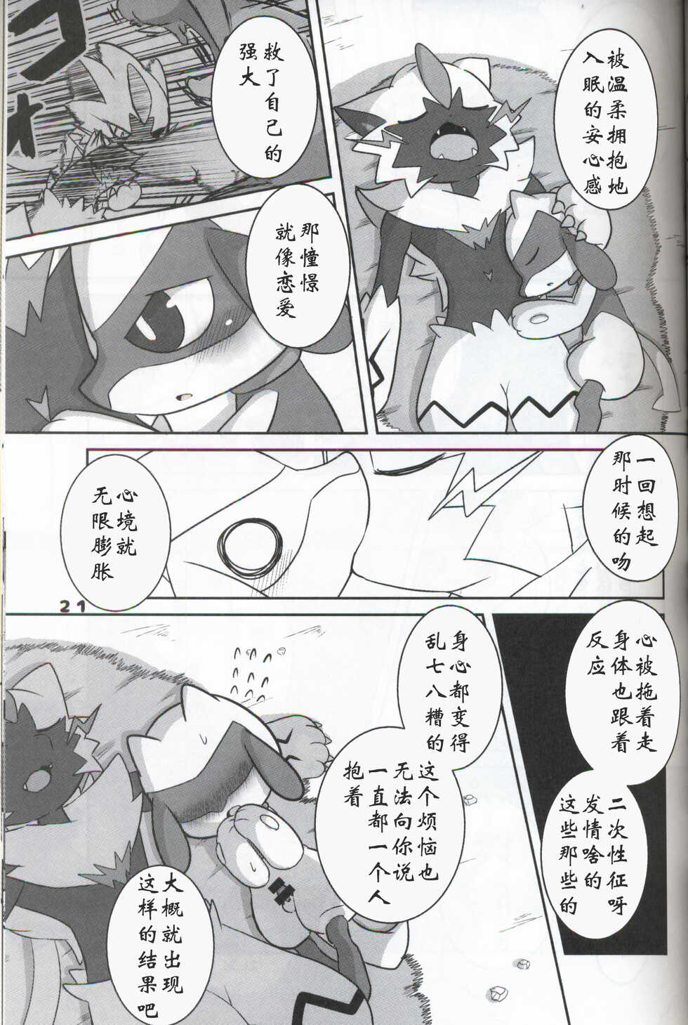 (C95) [Kajigurumi (Kajiura)] Namida Ryuseigun (Pokémon) [Chinese] [虾皮汉化组] - Page 20