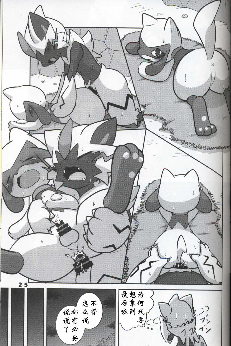 (C95) [Kajigurumi (Kajiura)] Namida Ryuseigun (Pokémon) [Chinese] [虾皮汉化组] - Page 24