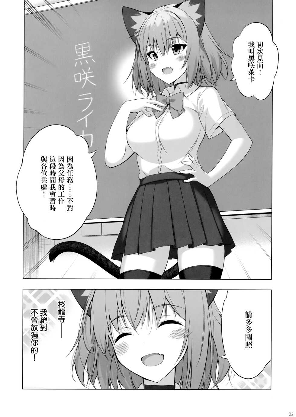 (C100) [Digital Flyer (Oota Yuuichi)] Kukkoro Butai no Assassin-san. [Chinese] [无毒汉化组] - Page 22