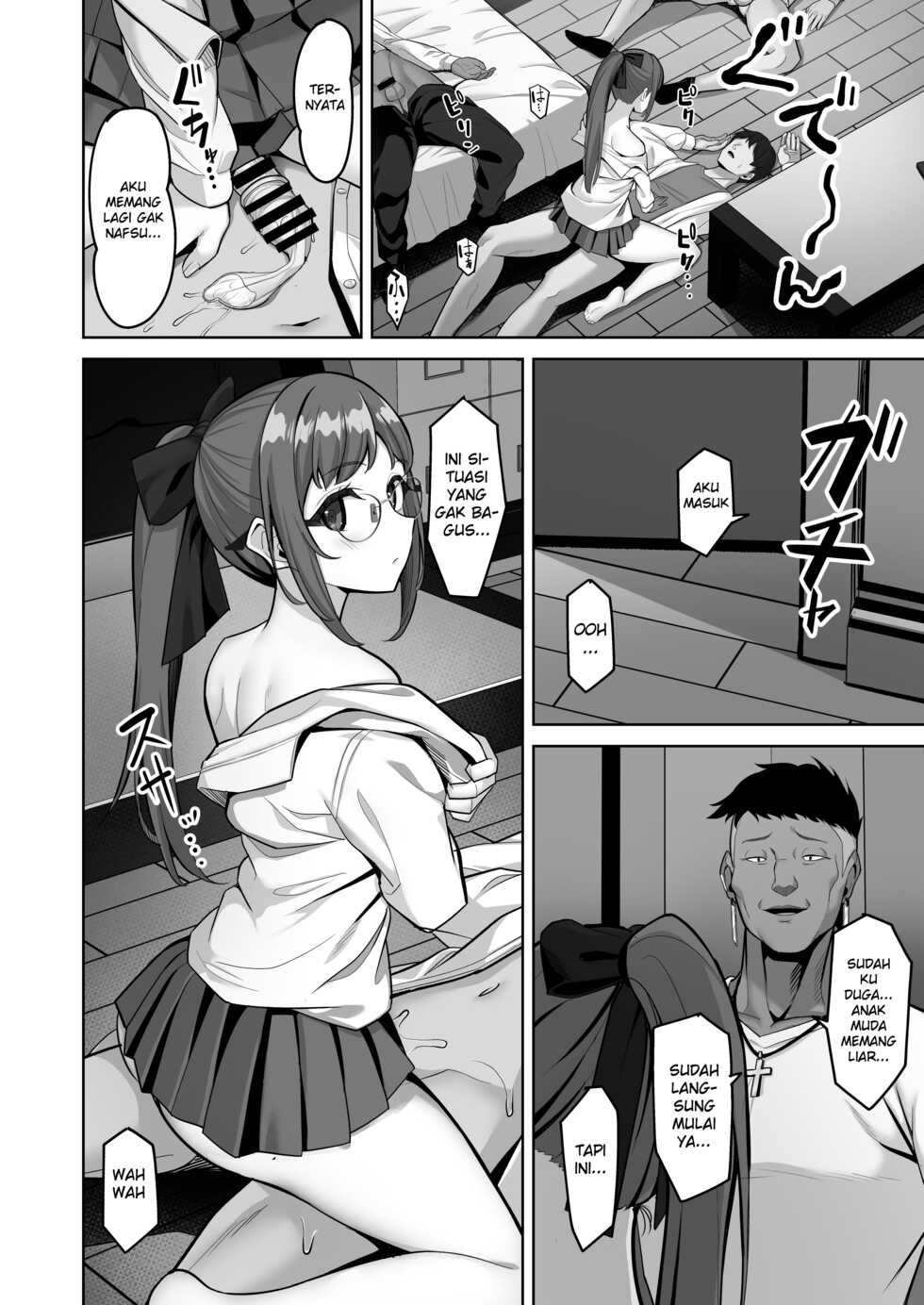 [Jyuu Sensya Usagitai (Takano Tomohiro)] Enkou-chan no Papakatsu Nikki 3 ~Araki Nonoka no Baai~ [Indonesian] [Gagak_Ireng] - Page 10