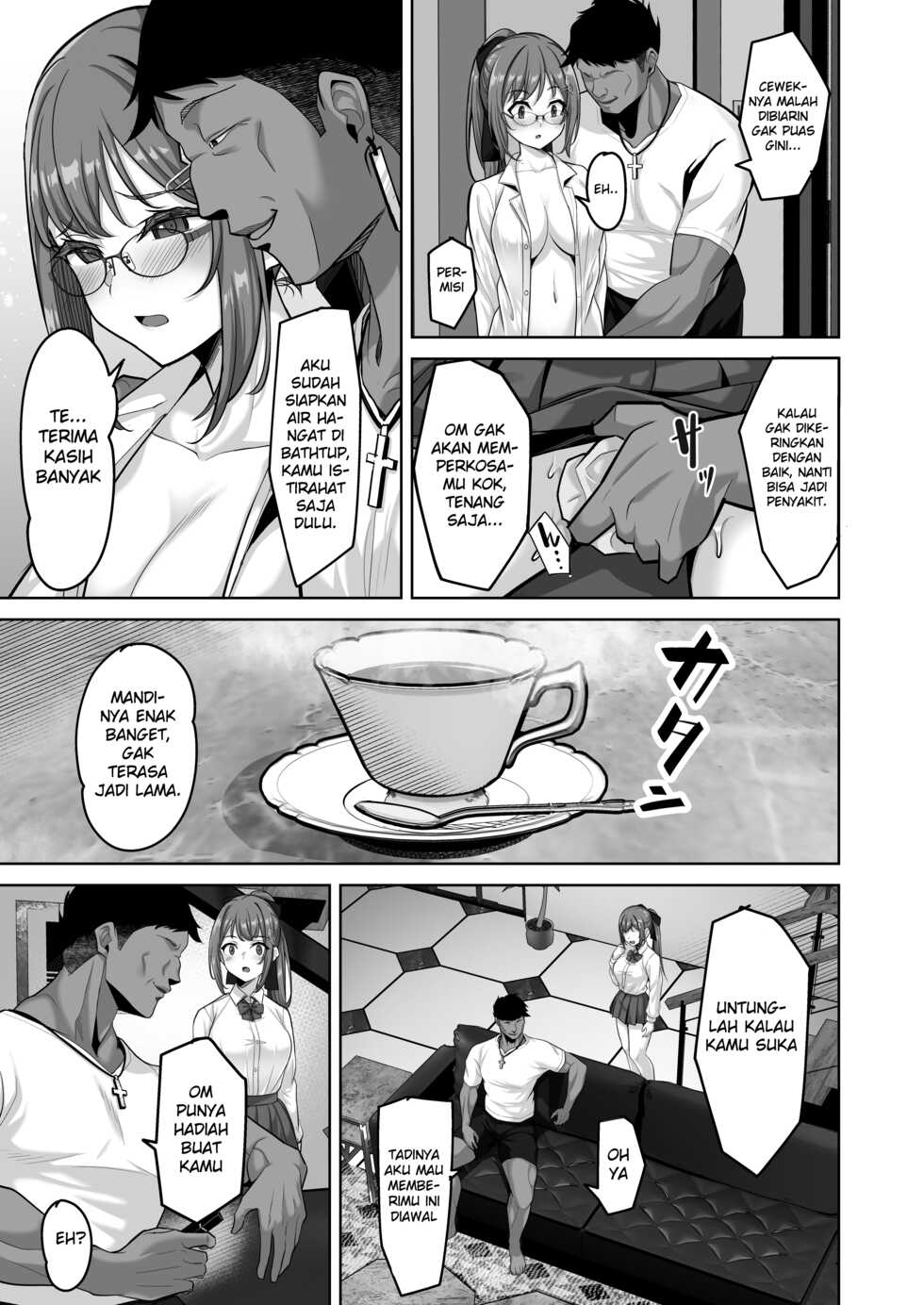 [Jyuu Sensya Usagitai (Takano Tomohiro)] Enkou-chan no Papakatsu Nikki 3 ~Araki Nonoka no Baai~ [Indonesian] [Gagak_Ireng] - Page 11