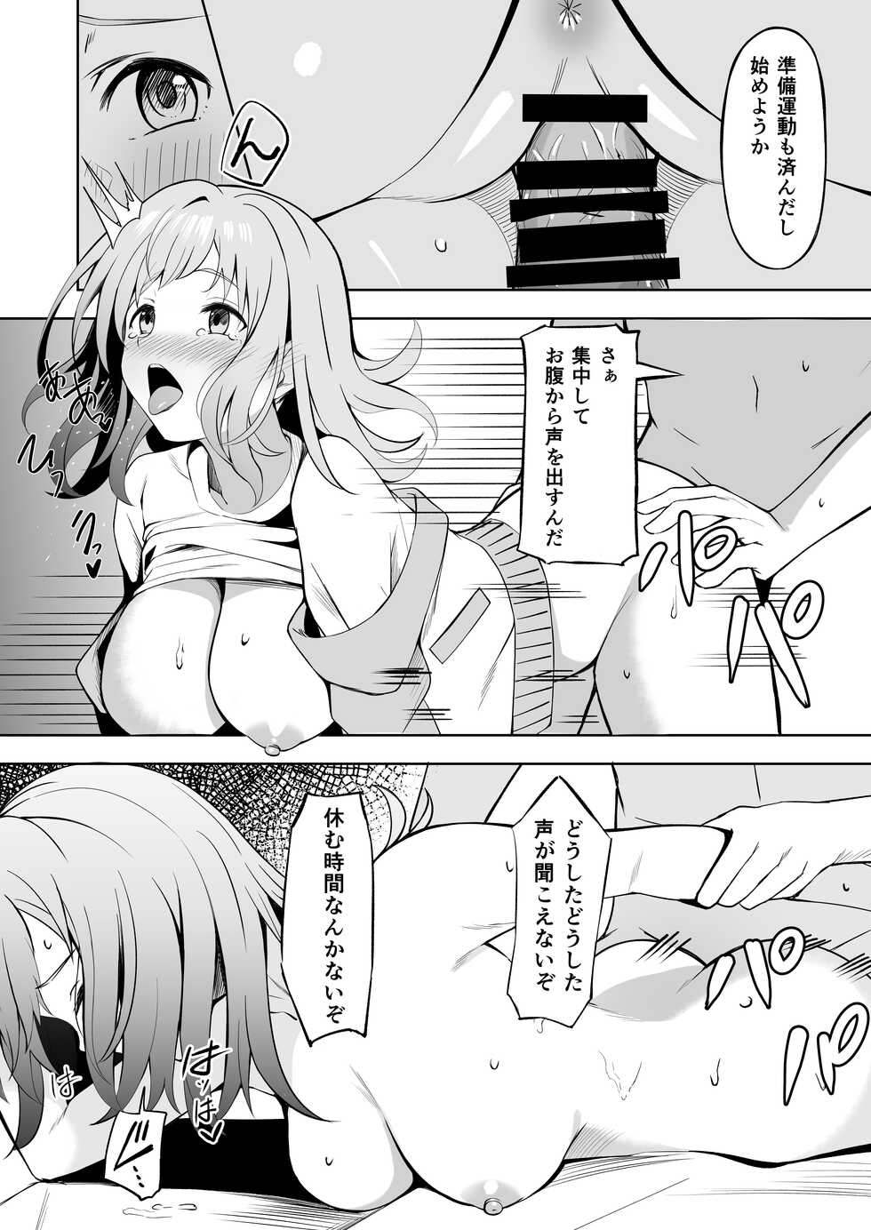 [Nerimono Koujou (Various)] Sakuragi Mano Dosukebe Goudoushi "Munn NIGHT no Sei ni Shite" (THE iDOLM@STER: Shiny Colors) [Digital] - Page 39