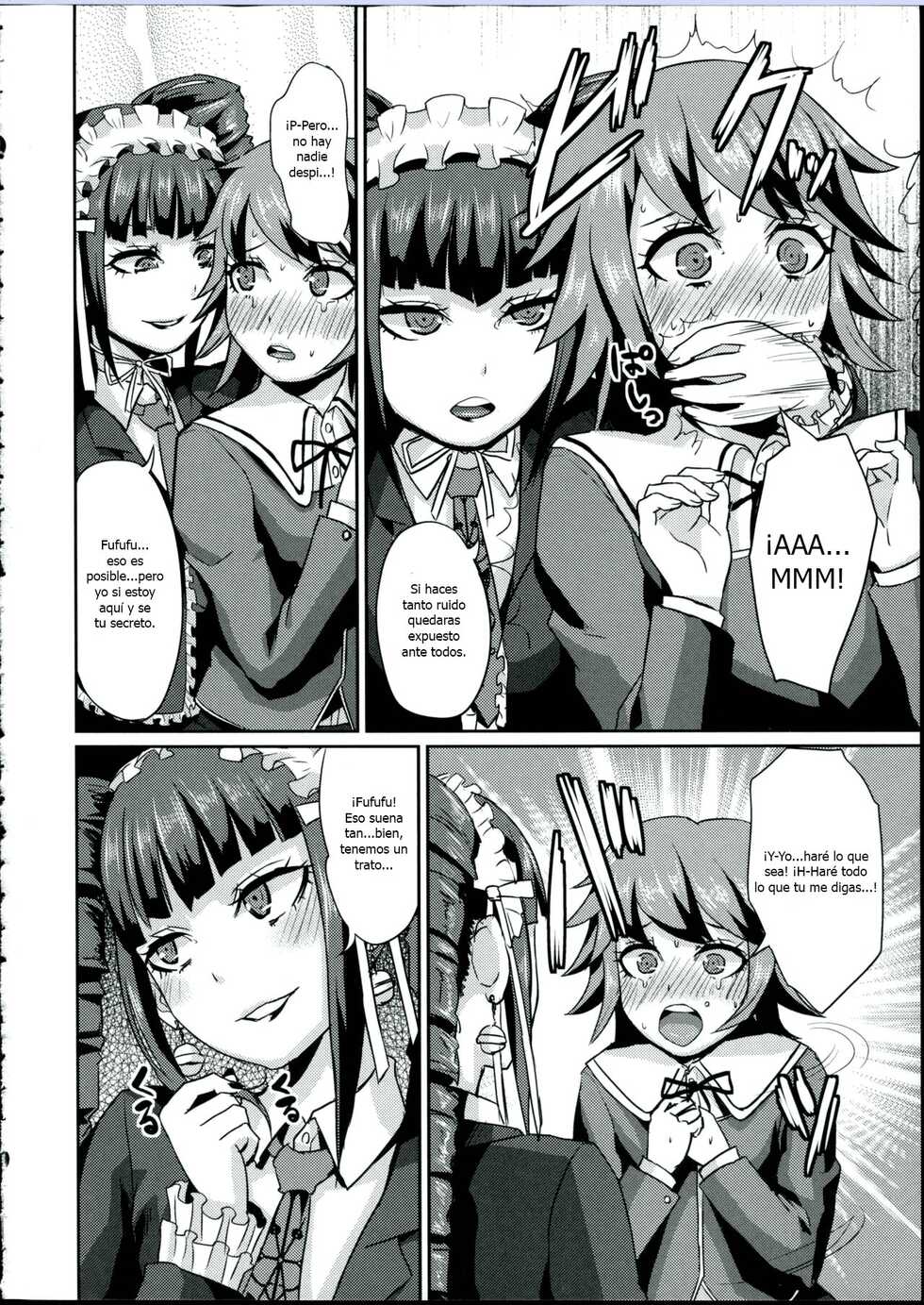 (C84) [40denier (Shinooka Homare)] Chi-tan Ijiri (Danganronpa) [Spanish] - Page 6