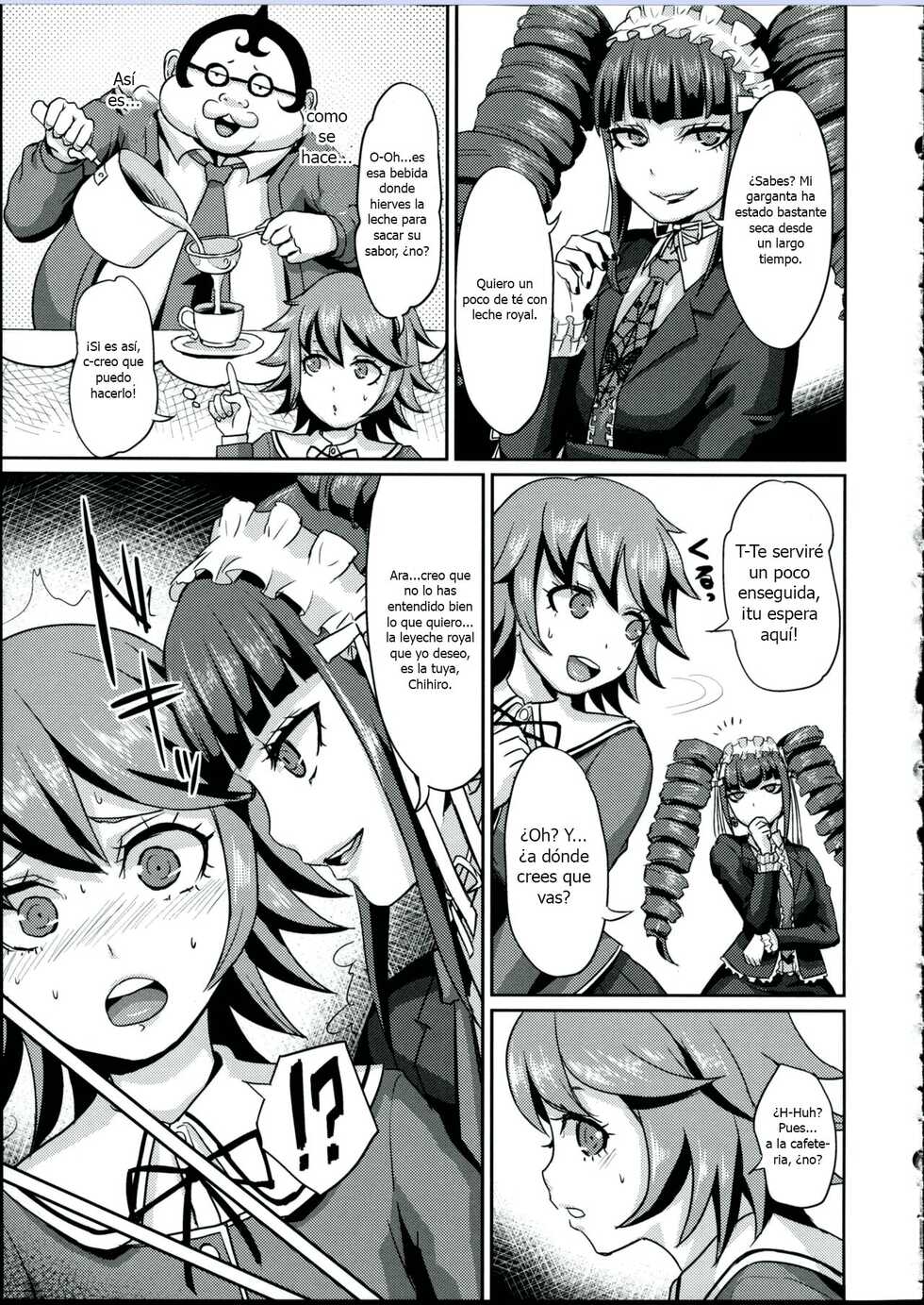 (C84) [40denier (Shinooka Homare)] Chi-tan Ijiri (Danganronpa) [Spanish] - Page 7
