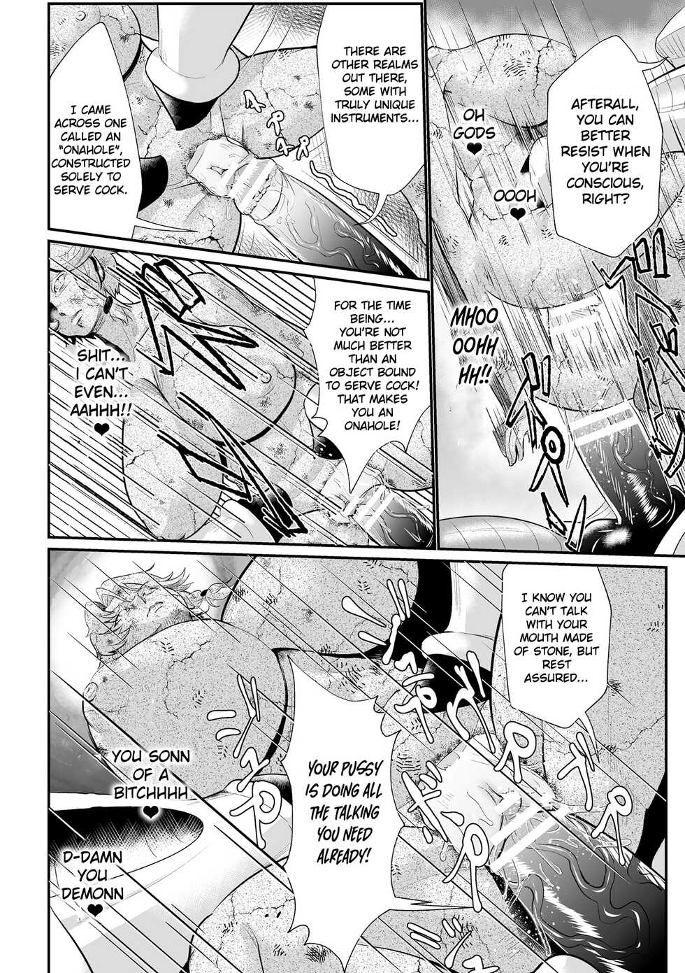 [Mou] Sekkan Fuuin ~Enbi na Sekizou ni Otosareshi Yuusha Ichizoku~ |   The Heroic Family Sealed in Lewd Stone [English] - Page 20