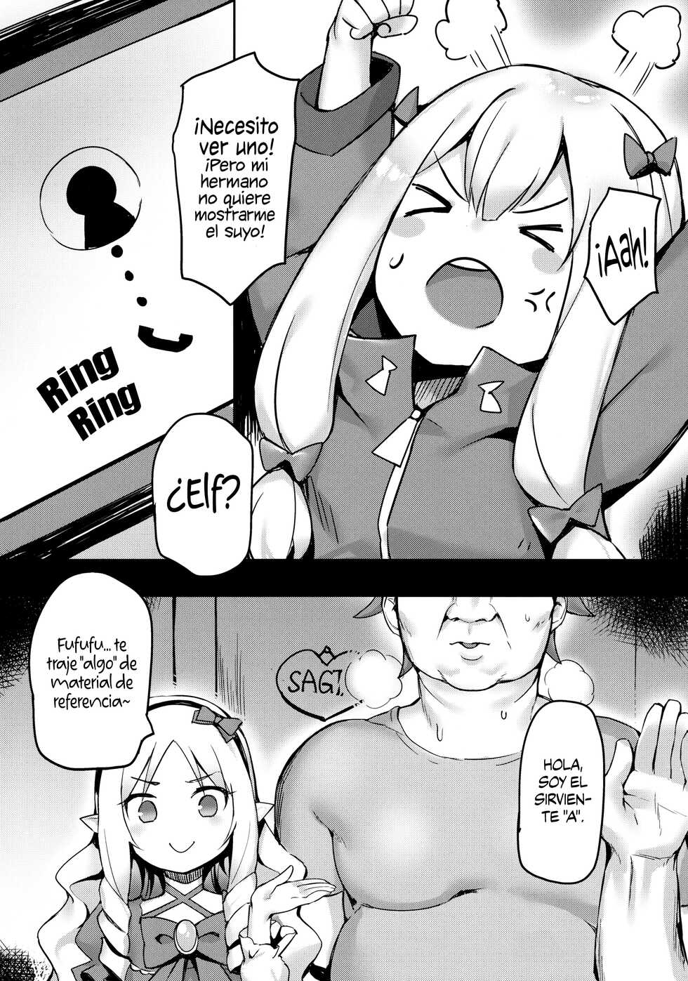 (C92) [Tuzi Laoda (Shennai Misha)] Ecchi na Hon wa Hontou Dattanda | ¡Yo También Tengo un Libro Pervertido! (Eromanga Sensei) [Spanish] [H-E] - Page 5