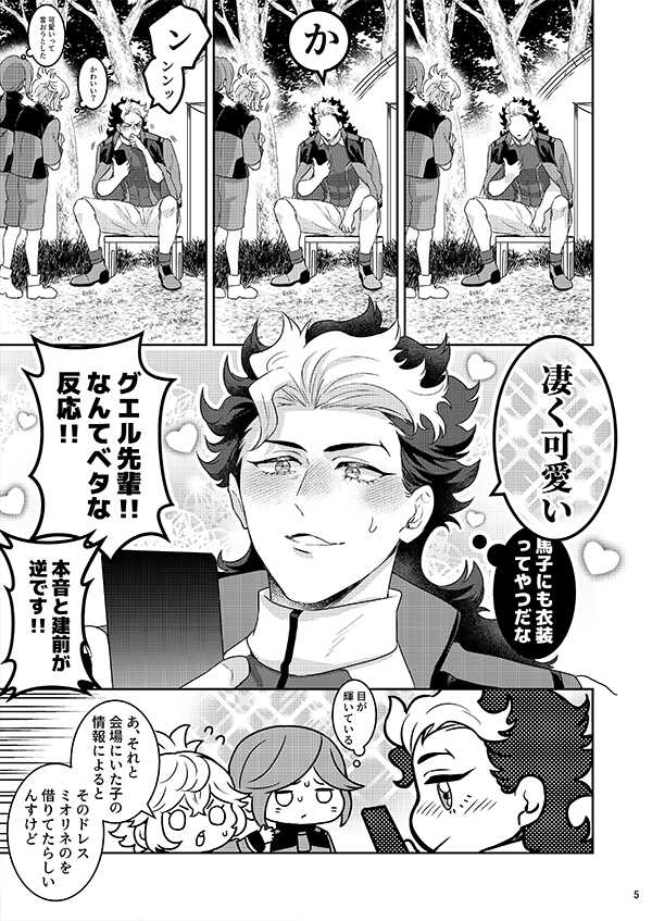 [FISH GOLD (Fzou)]Gueru senpai soreha yumedesu! !((Gundam The Witch from Mercury)sample - Page 3