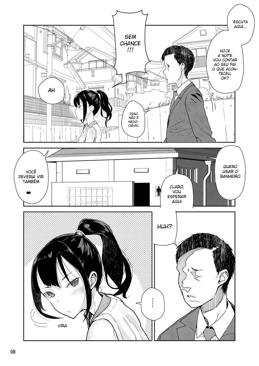 [Kurohonyasan (Yamashita Kurowo)] JC Meikko no Yowami o Nigitta Hi [Portuguese] {Guaxinim} [Digital] - Page 7