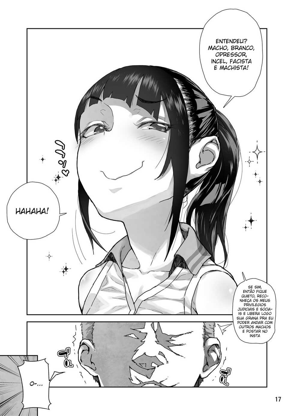 [Kurohonyasan (Yamashita Kurowo)] JC Meikko no Yowami o Nigitta Hi [Portuguese] {Guaxinim} [Digital] - Page 36