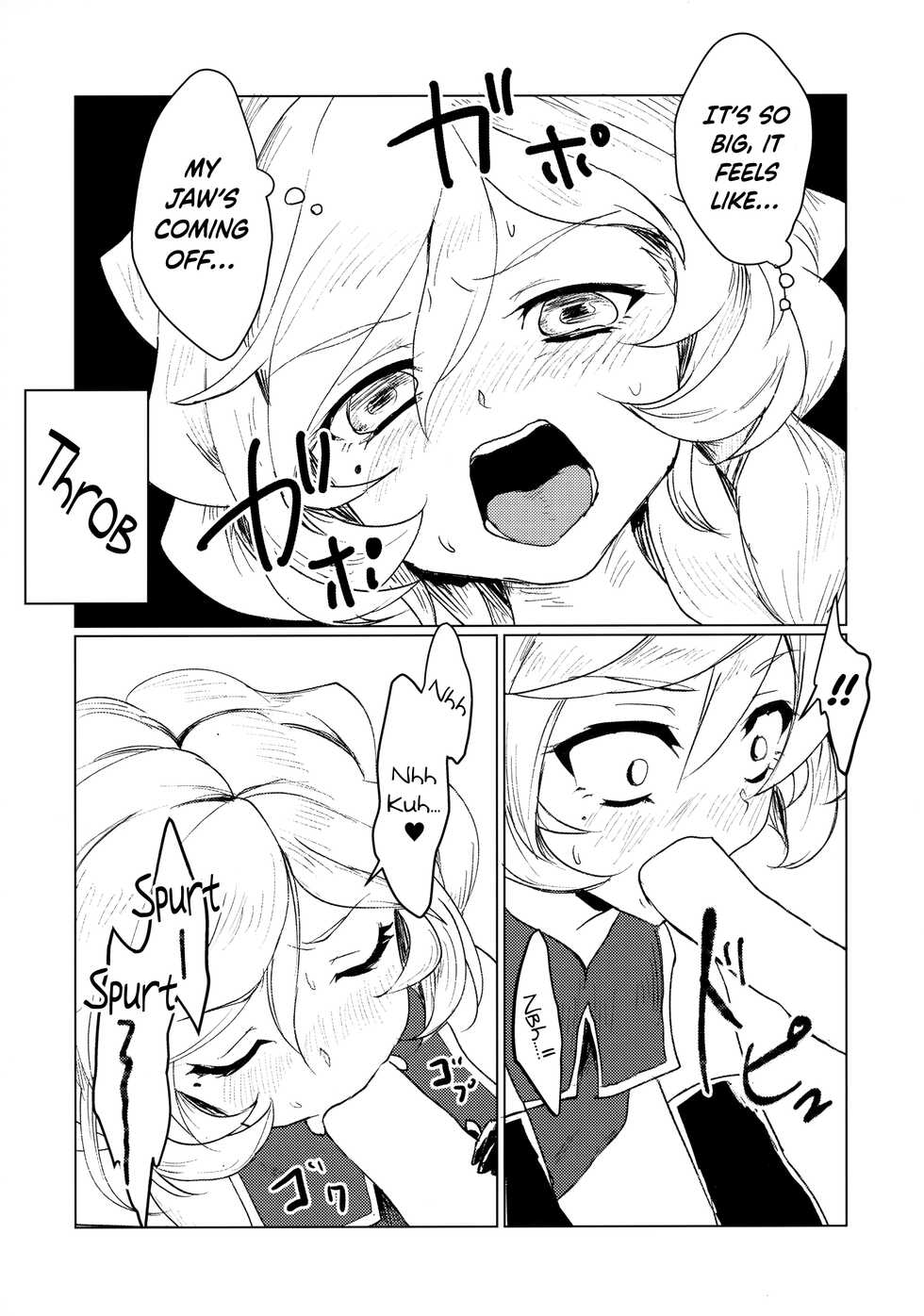 (Zesshou Stage 7) [Hanagara Shirt (Fujikawa Daichi)] Osanazuma wa Renkinjutsushi 1 (Senki Zesshou Symphogear GX) [English] [DKKMD Translations] - Page 12