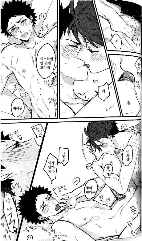 (RTS!!21) [Aoi Sora ga Mitai yo (kirari)] Dou Shiyou mo Nai Yatsu | 어쩌지도 못하는 녀석 (Haikyuu!!) [Korean] - Page 20