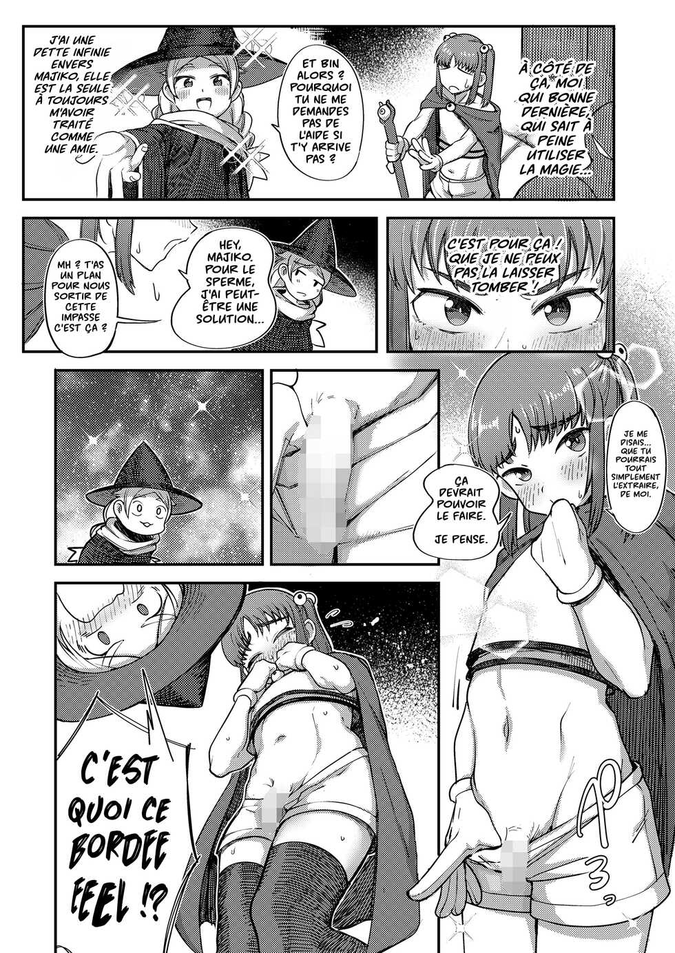 [Toriburi] Tanoshiku Ganbaru! Majo Minarai | Les petites sorcières allient l'utile à l'agréable (COMIC LO 2023-01) [French] [Digital] [NSpS] - Page 4