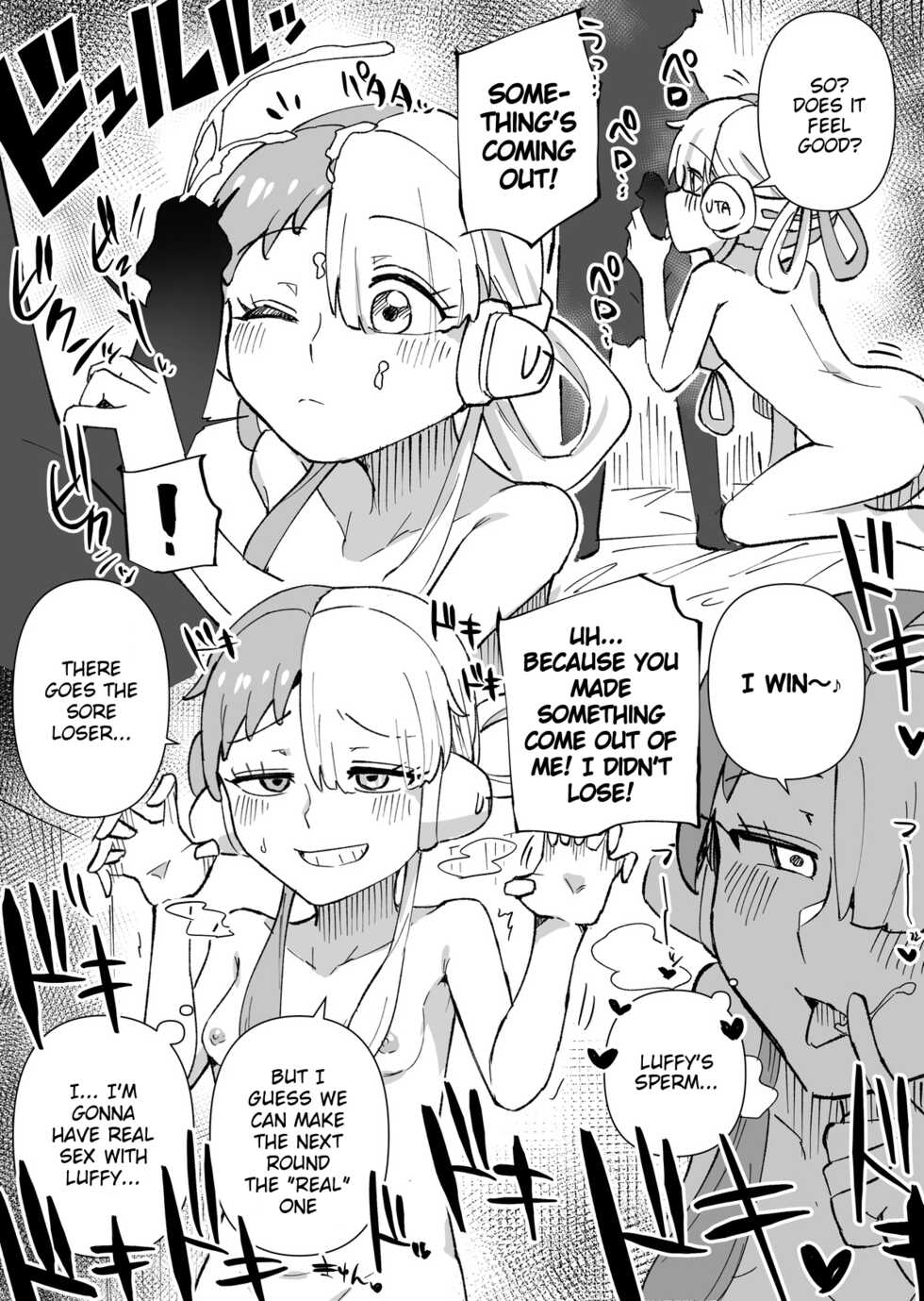 [Toriyaro] Uta Youshouki to Ecchi | Uta Childhood & Ecchi (One Piece) [English] - Page 3