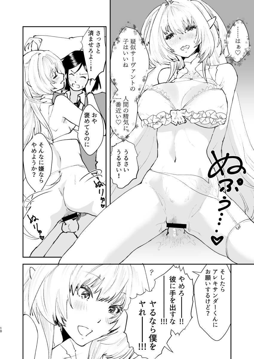 [Fiance Tank (Matsue)] Chikyuu Saigo no Succubus ga Chaldea de Yarakasu Hon (Fate/Grand Order) [Digital] - Page 9