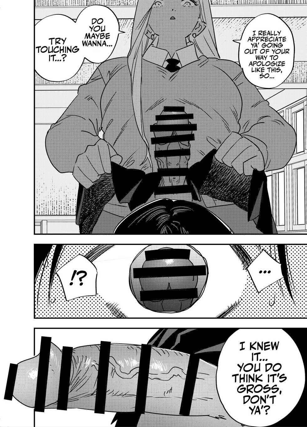 [Tosha Pink (Chimeda)] Gal no Chinpo o Kyohi Shitara... [Futanari Gal x Jajjimento] | [Tosha Pink (Chimeda)] But, If I Refuse This Gyaru's Dick... (Futanari Gyaru x Public Morals Council Member) [English] [Mr_Person] - Page 11