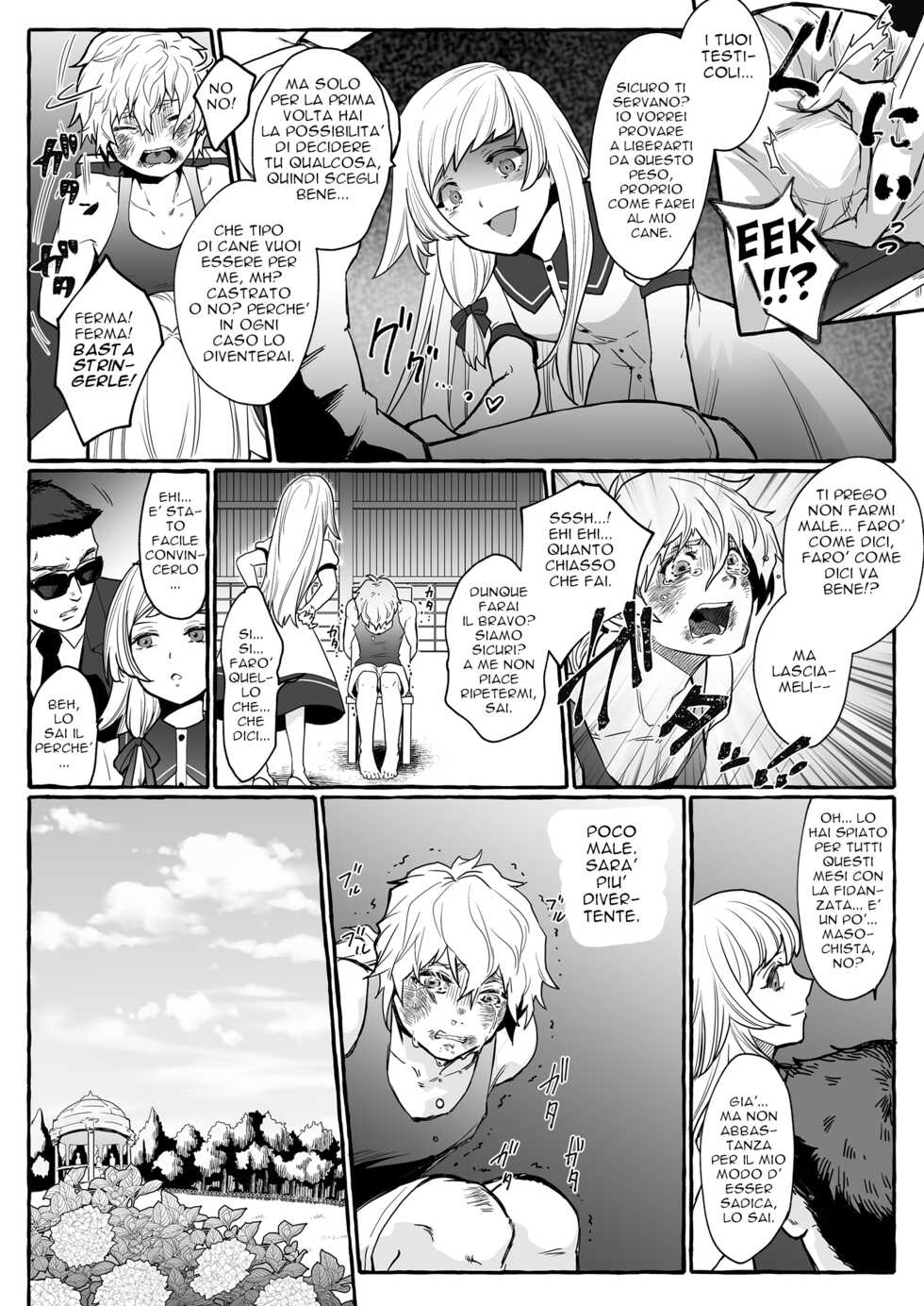 [Chijoku An (YKSG)] Oinu ni Metorareta Otoko ~Teishuku na Hanayome Inu no Sodatekata~ He's Set up with a Dog ~How to Raise a Loyal Bitch Bride~ [Italian] - Page 3