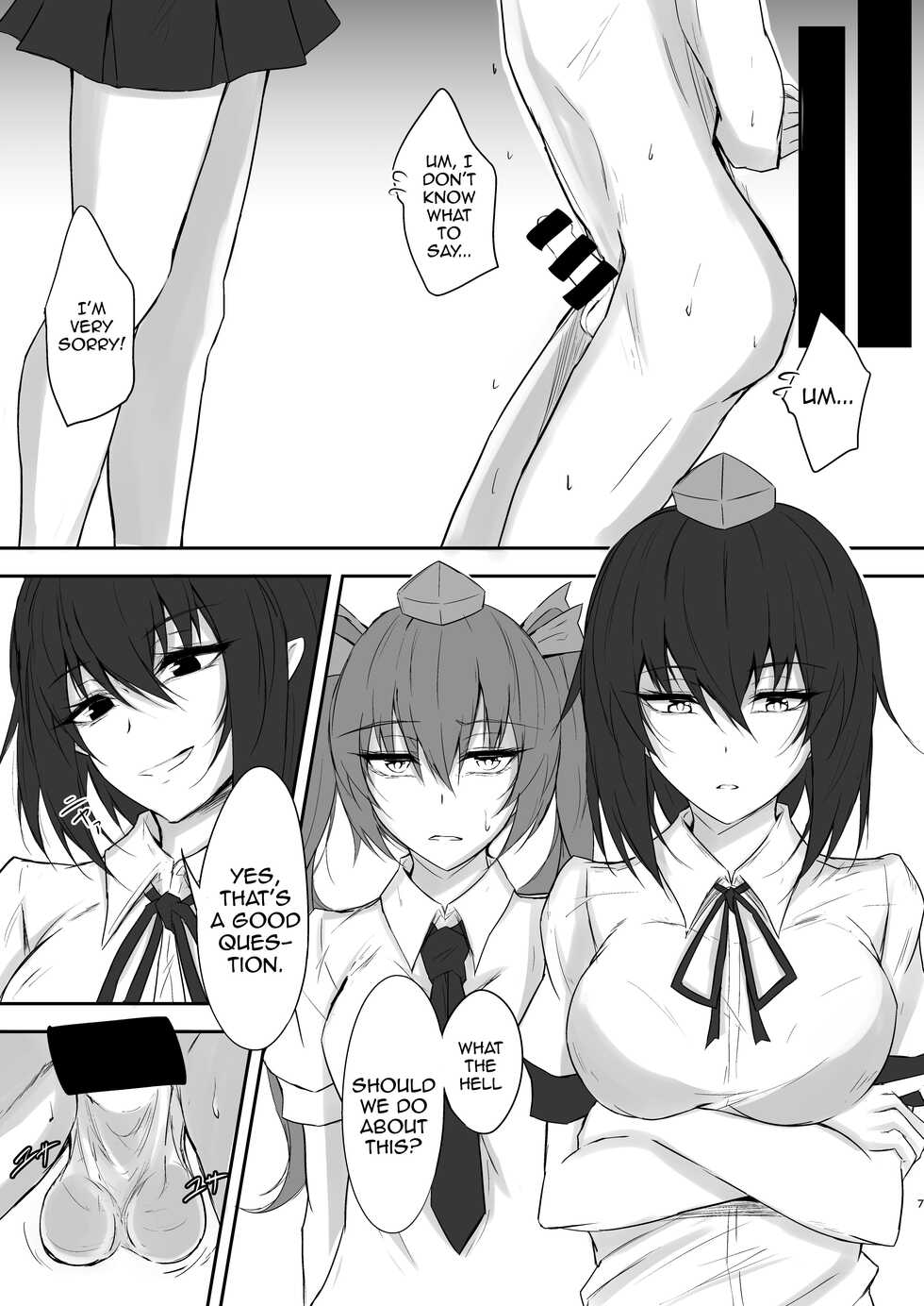 [pikuchi-ya (Piro)] Tengu no Tama Asobi (Touhou Project) [English] [mysterymeat3] [Digital] - Page 7