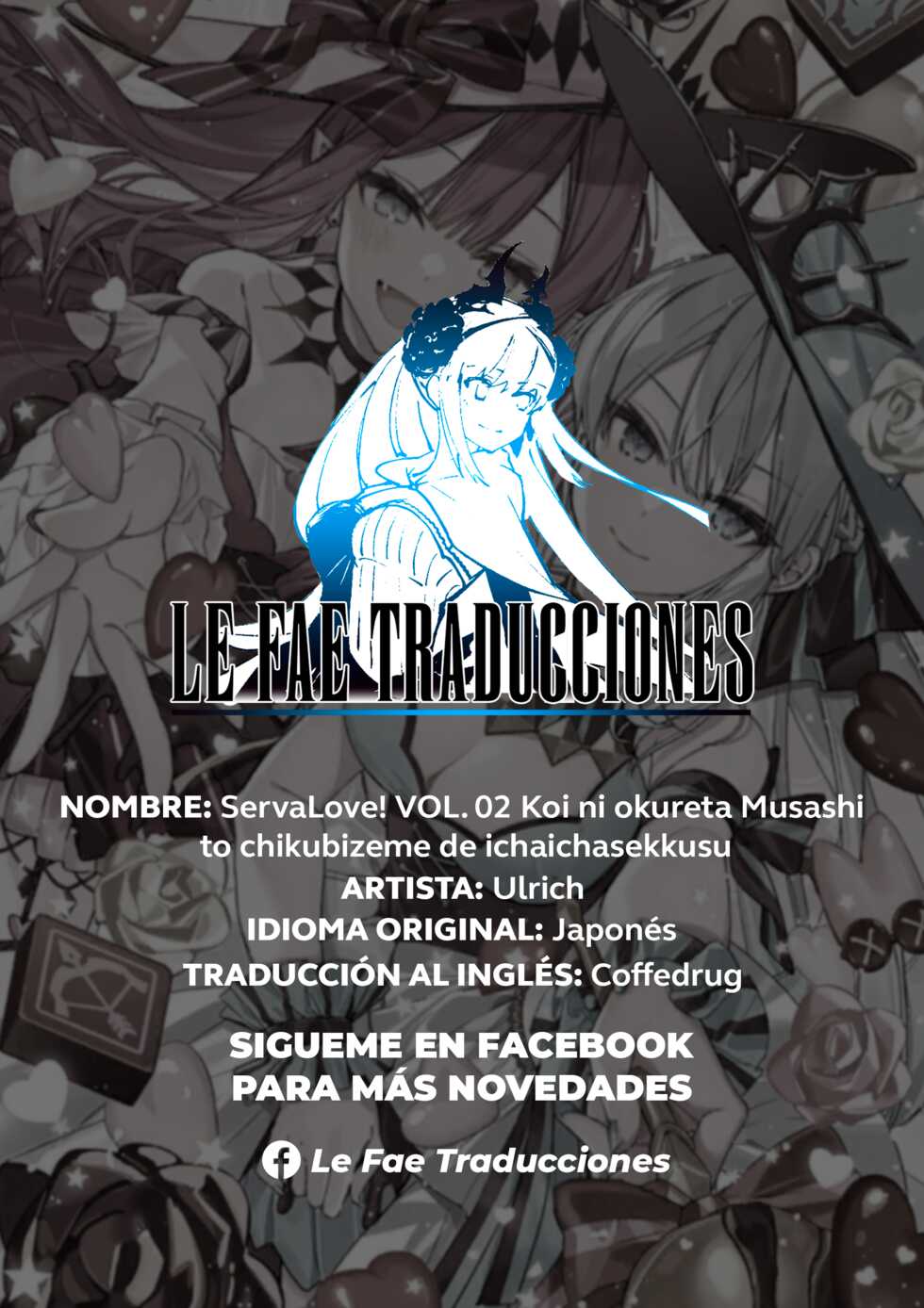 (C101) [Jitaku Vacation (Ulrich)] ¡ServaLove! VOL.02 Una Enamorada Musashi-Chan Sin Experiencia Es Derrotada Con Tortura de Pezones y Sexo (Fate/Grand Order) [Spanish] [Le Fae Traducciones] - Page 27