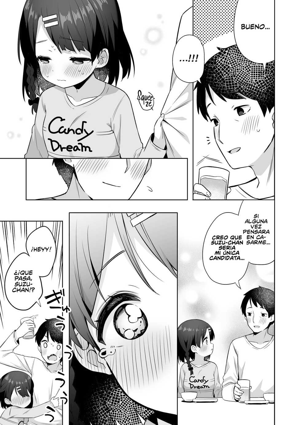 [Kaku Renbo (Gyuuhimochi)] Suzu-chan no Naisho no Kozukuri Daisakusen - NAMAHAME costume play | ¡La Estrategia (Secreta) de Suzu-chan para Hacer Bebes! [Spanish] [NekoCreme] - Page 40