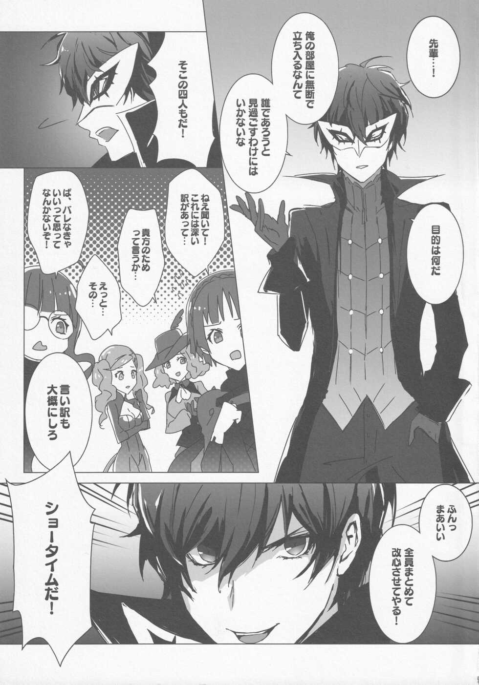 (C96) [Anu (MZ-Yun)] Yaneura Palace Strategy Guide (Persona 5) - Page 8