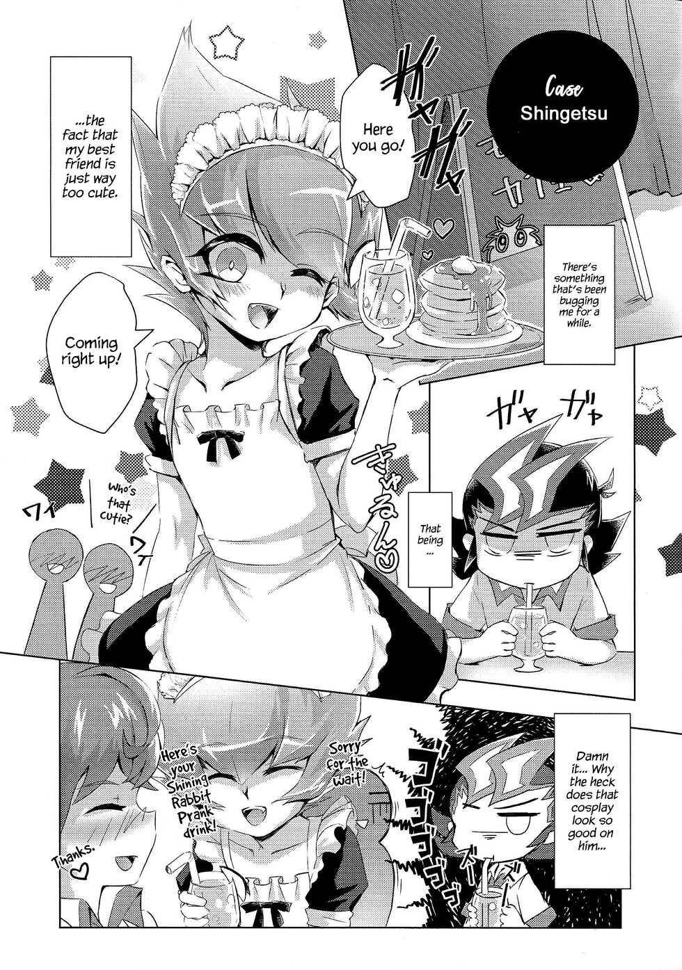 (Sennen Battle Phase 20) [Sankakukona (Hirono)] Stand by me (Yu-Gi-Oh! Zexal) [English] {Hennojin} - Page 4