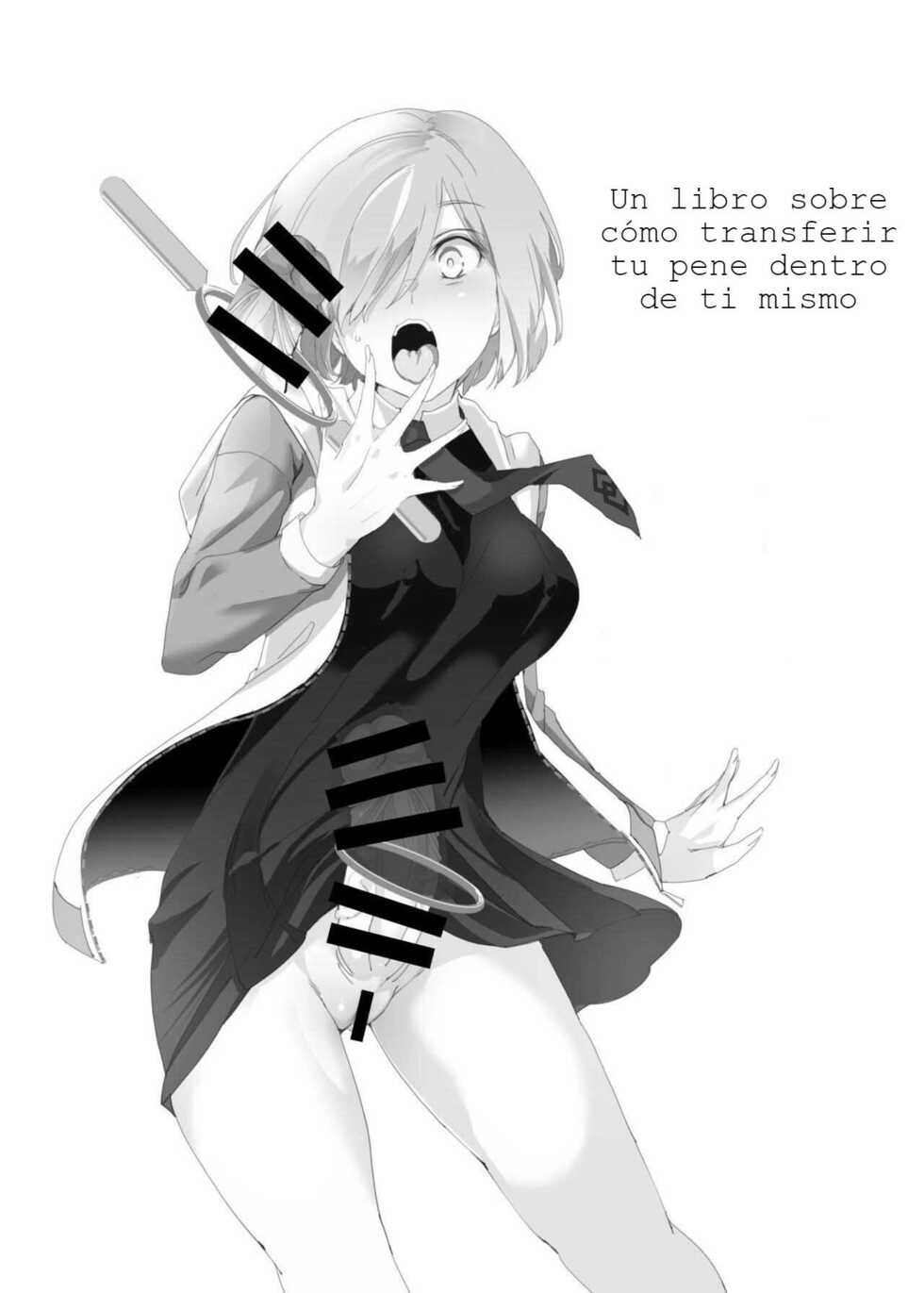 [Nyuu Koubou (Nyuu)] Handle-tsuki Rayshift Hole - Futanari Chinko de Jibun to H (Fate/Grand Order) [Spanish] [Escuadron 104] [Digital] - Page 2