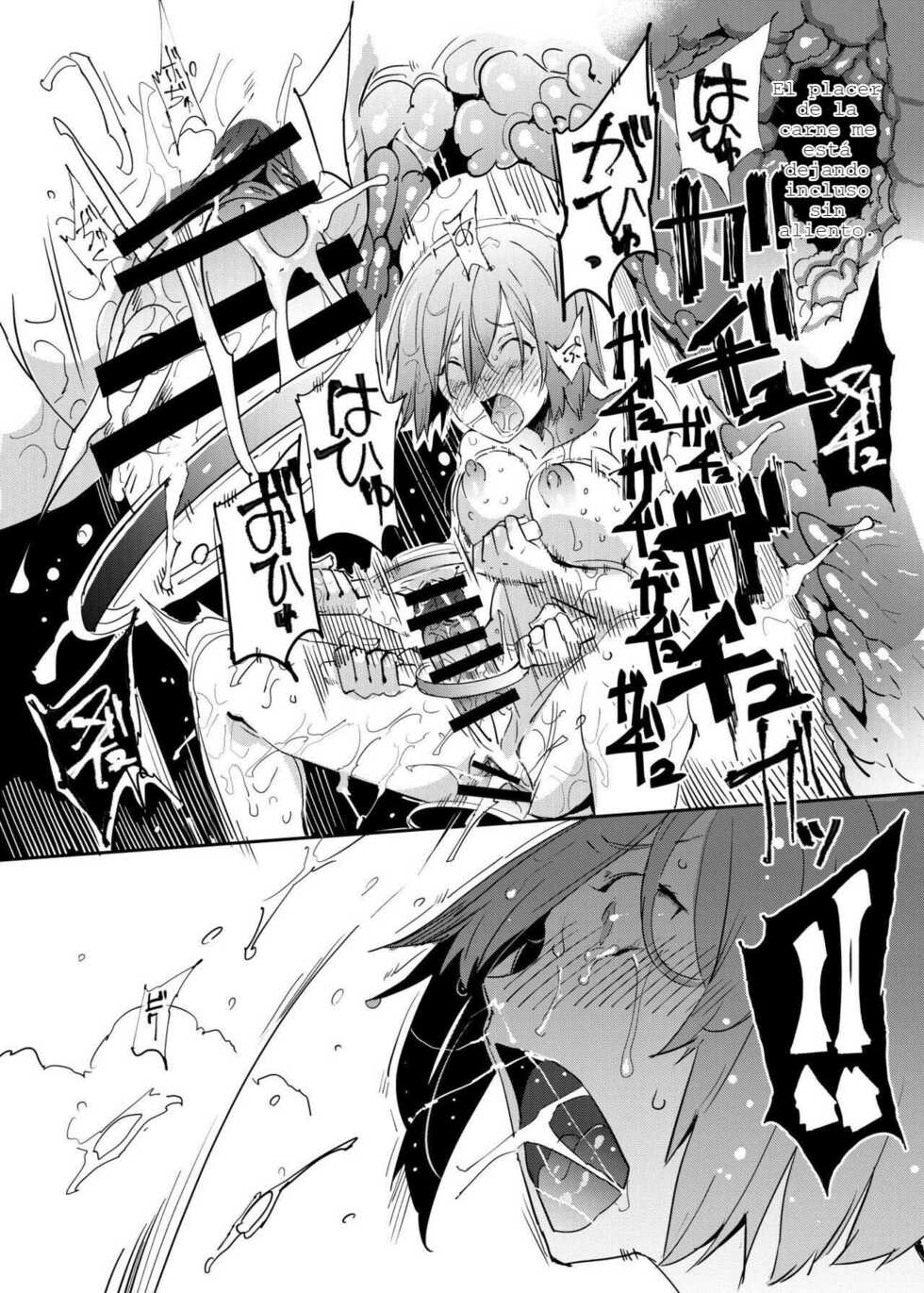 [Nyuu Koubou (Nyuu)] Handle-tsuki Rayshift Hole - Futanari Chinko de Jibun to H (Fate/Grand Order) [Spanish] [Escuadron 104] [Digital] - Page 15