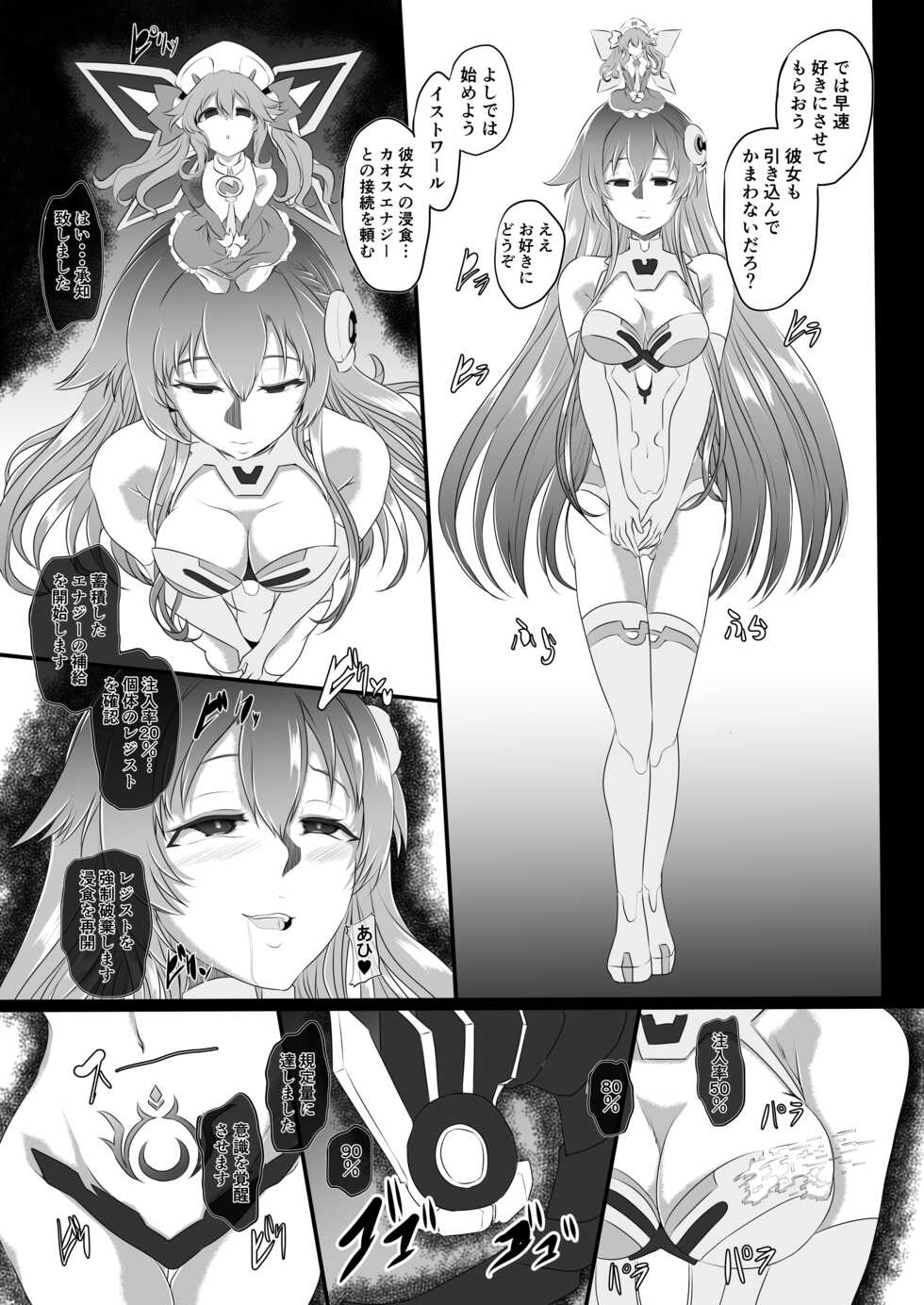 [CotesDeNoix (Cru)] Collapsing World another √chaos (Hyperdimension Neptunia) [Digital] - Page 6