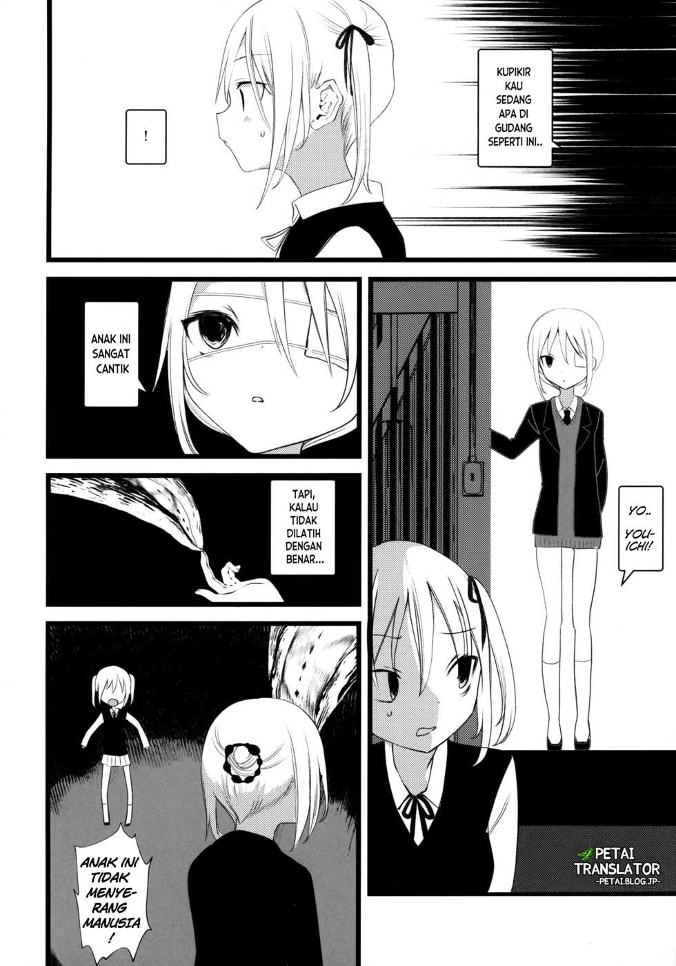 (COMITIA128) [111 Touban (1-gou)] Kaisoikkenchou Midori no Yubi Ge [Indonesian] [Petai] - Page 8