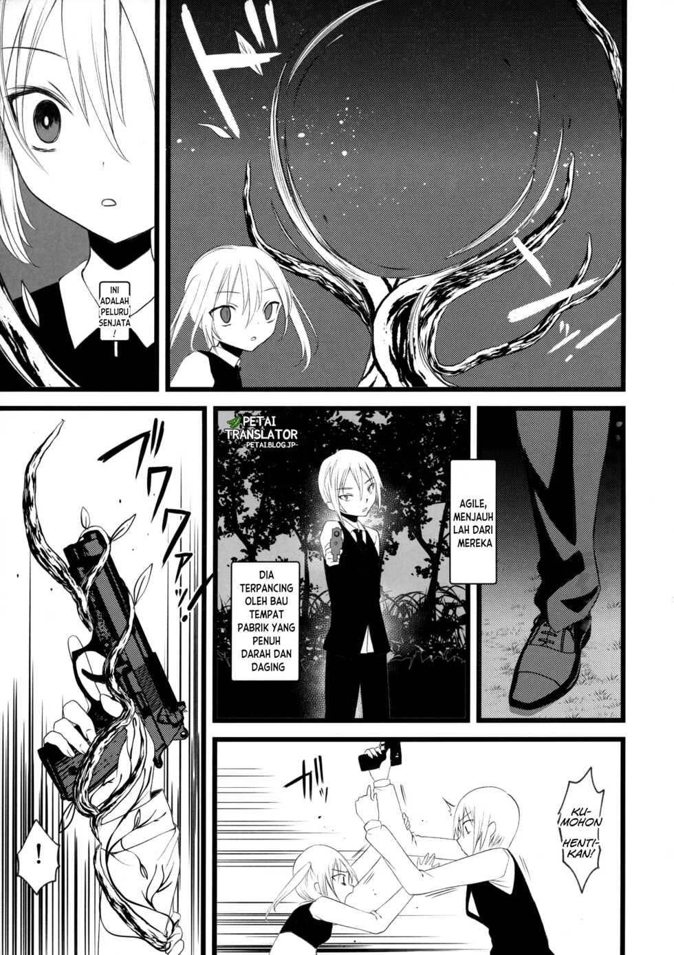 (COMITIA128) [111 Touban (1-gou)] Kaisoikkenchou Midori no Yubi Ge [Indonesian] [Petai] - Page 35