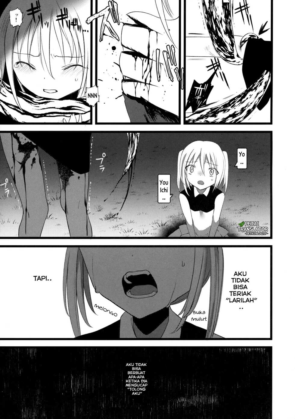 (COMITIA128) [111 Touban (1-gou)] Kaisoikkenchou Midori no Yubi Ge [Indonesian] [Petai] - Page 37
