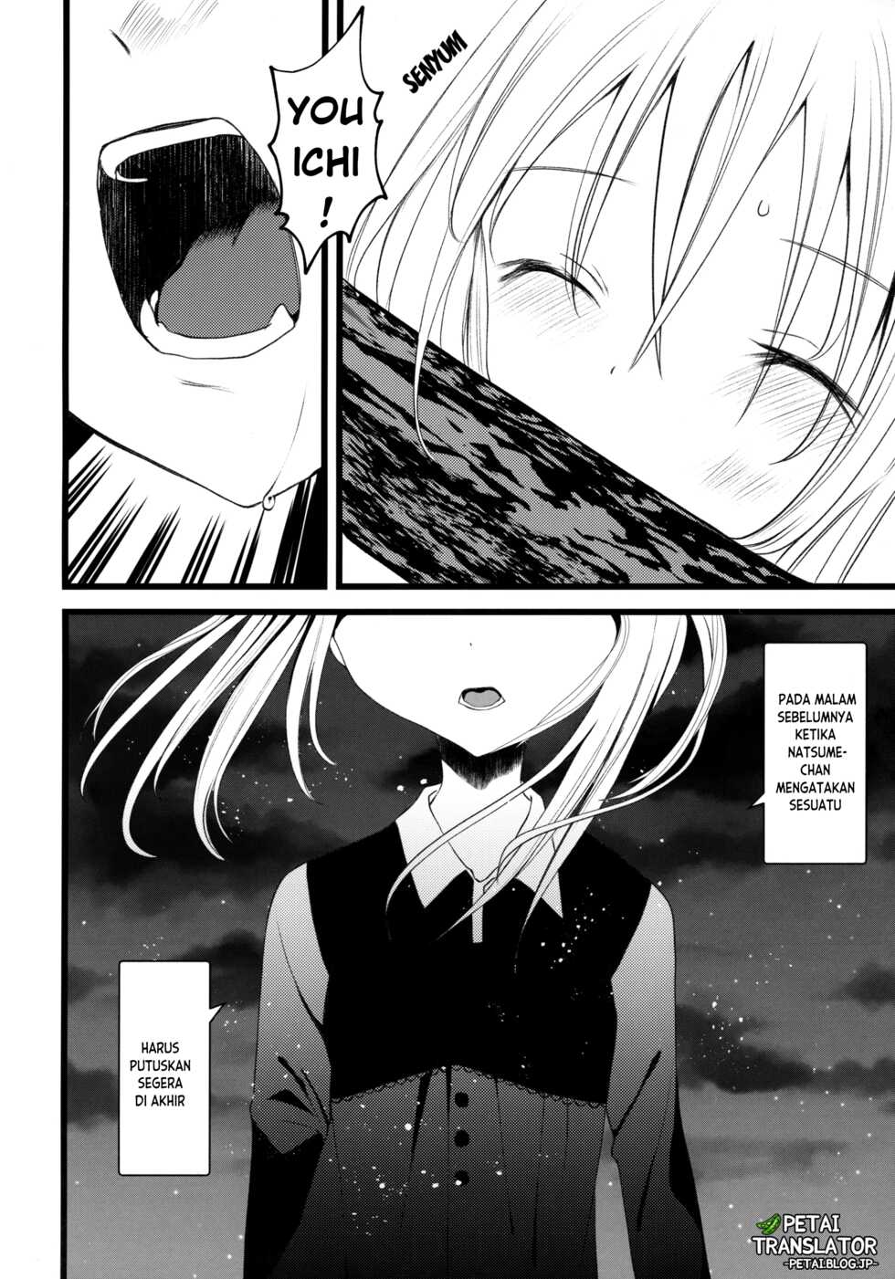 (COMITIA128) [111 Touban (1-gou)] Kaisoikkenchou Midori no Yubi Ge [Indonesian] [Petai] - Page 38