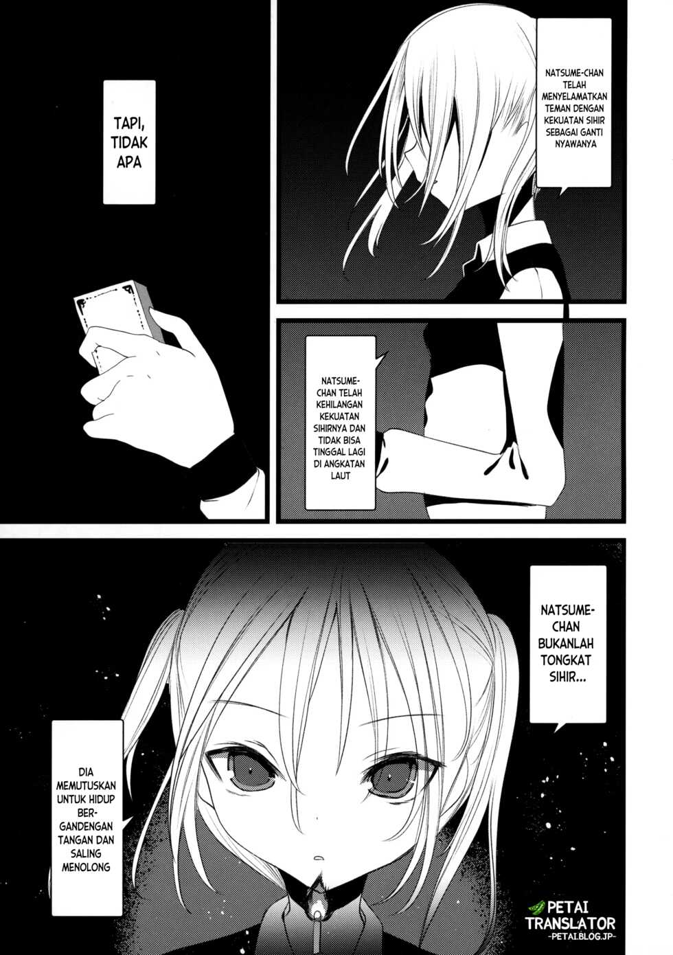 (COMITIA128) [111 Touban (1-gou)] Kaisoikkenchou Midori no Yubi Ge [Indonesian] [Petai] - Page 39